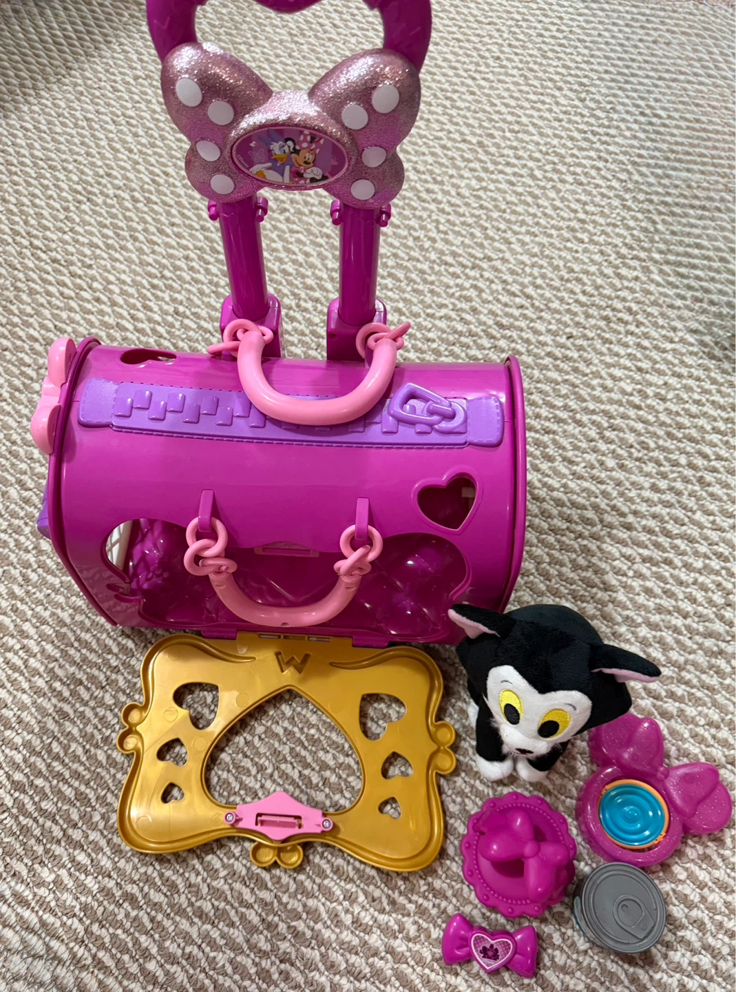 Disney Minnie Mouse Pet Carrier Toy with Accessories - photo 3