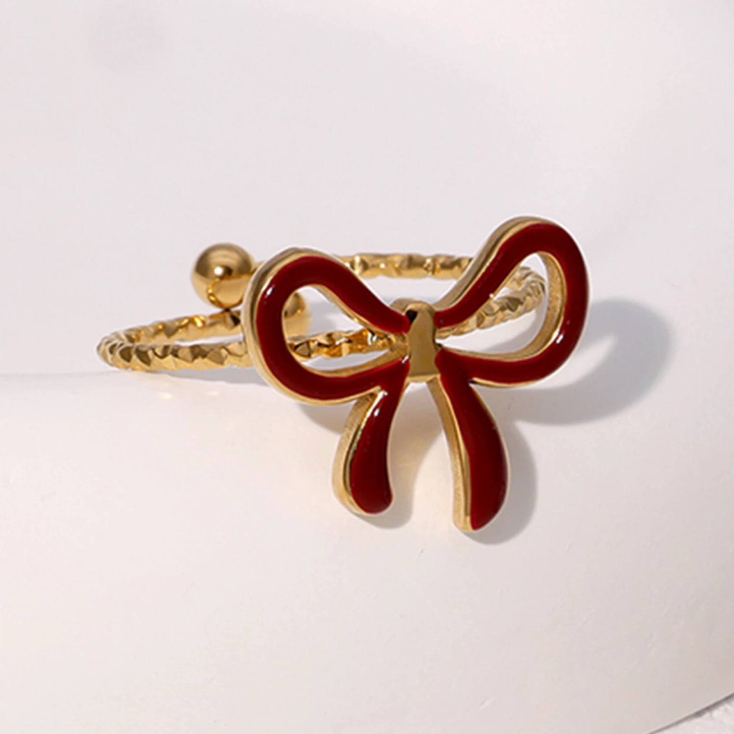 Vintage Geometric Open Ring (5 Styles) - photo 2