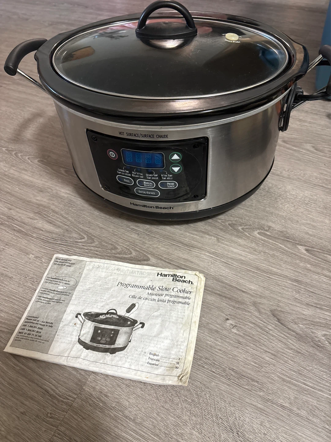Hamilton Beach Programmable Slow Cooker