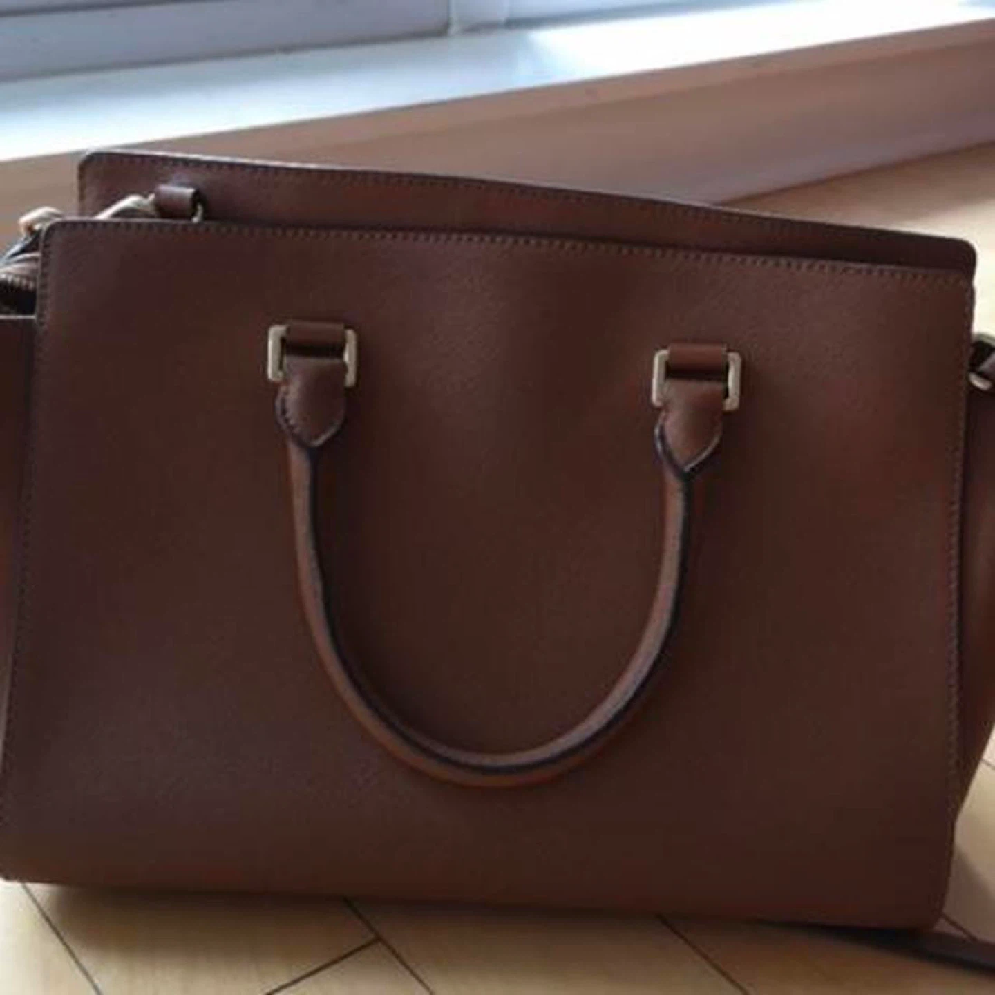 Michael Kors Brown Leather Satchel Bag - photo 3
