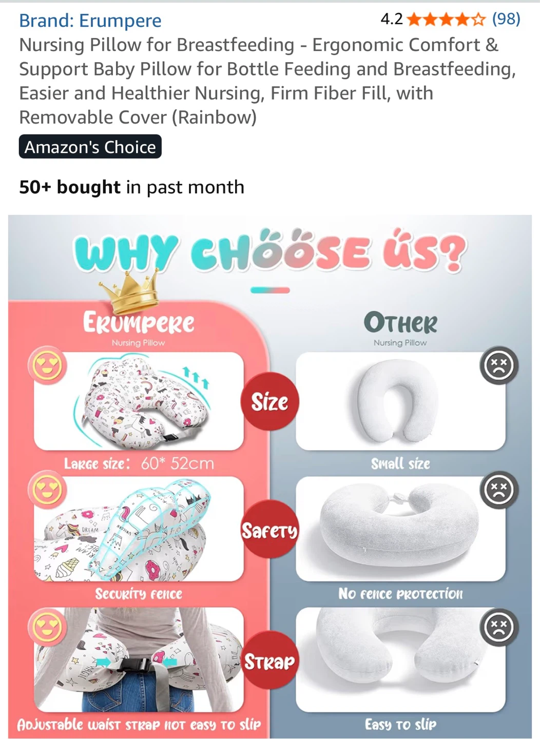 Nursing Pillow for breastfeeding - photo 2