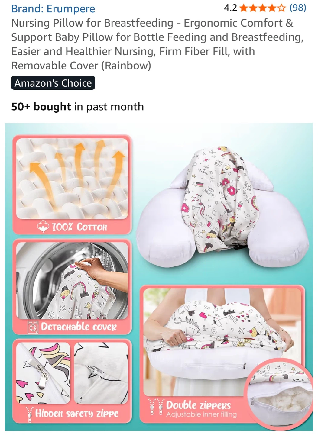 Nursing Pillow for breastfeeding - photo 3