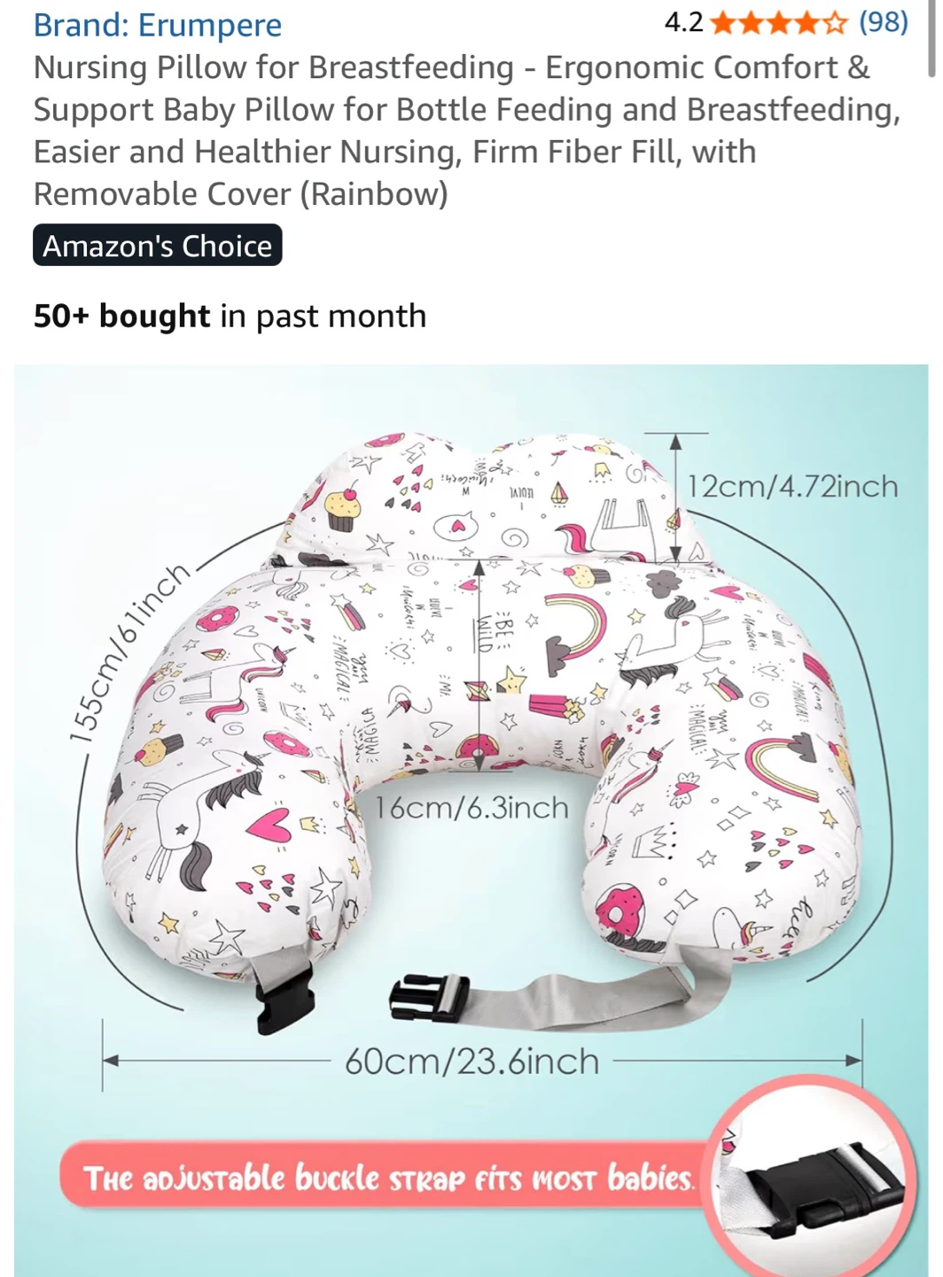 Nursing Pillow for breastfeeding - photo 4