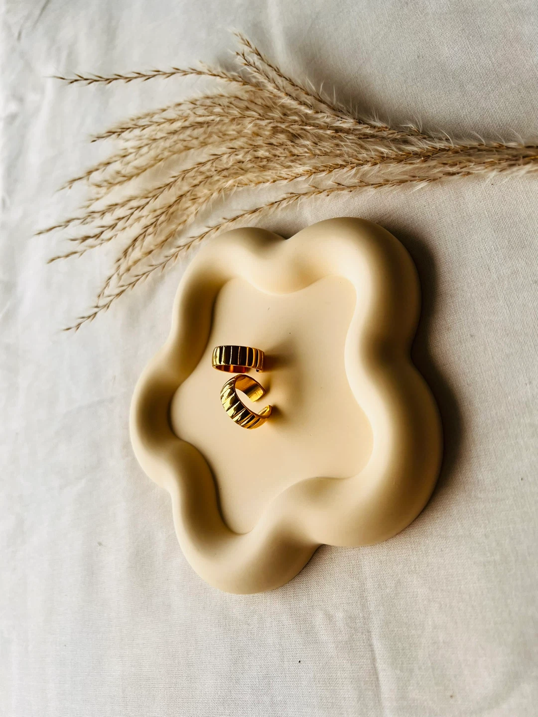 Urban Edge Open Ring ( 18K Gold Plated) - photo 2
