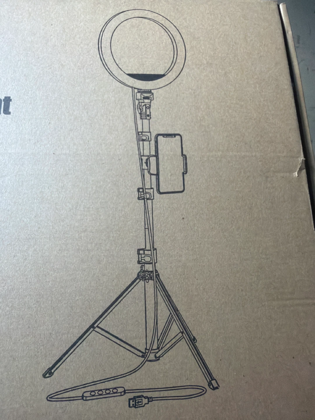 Kaiess 10-inch Selfie Ring Light with Tripod Stand - photo 2