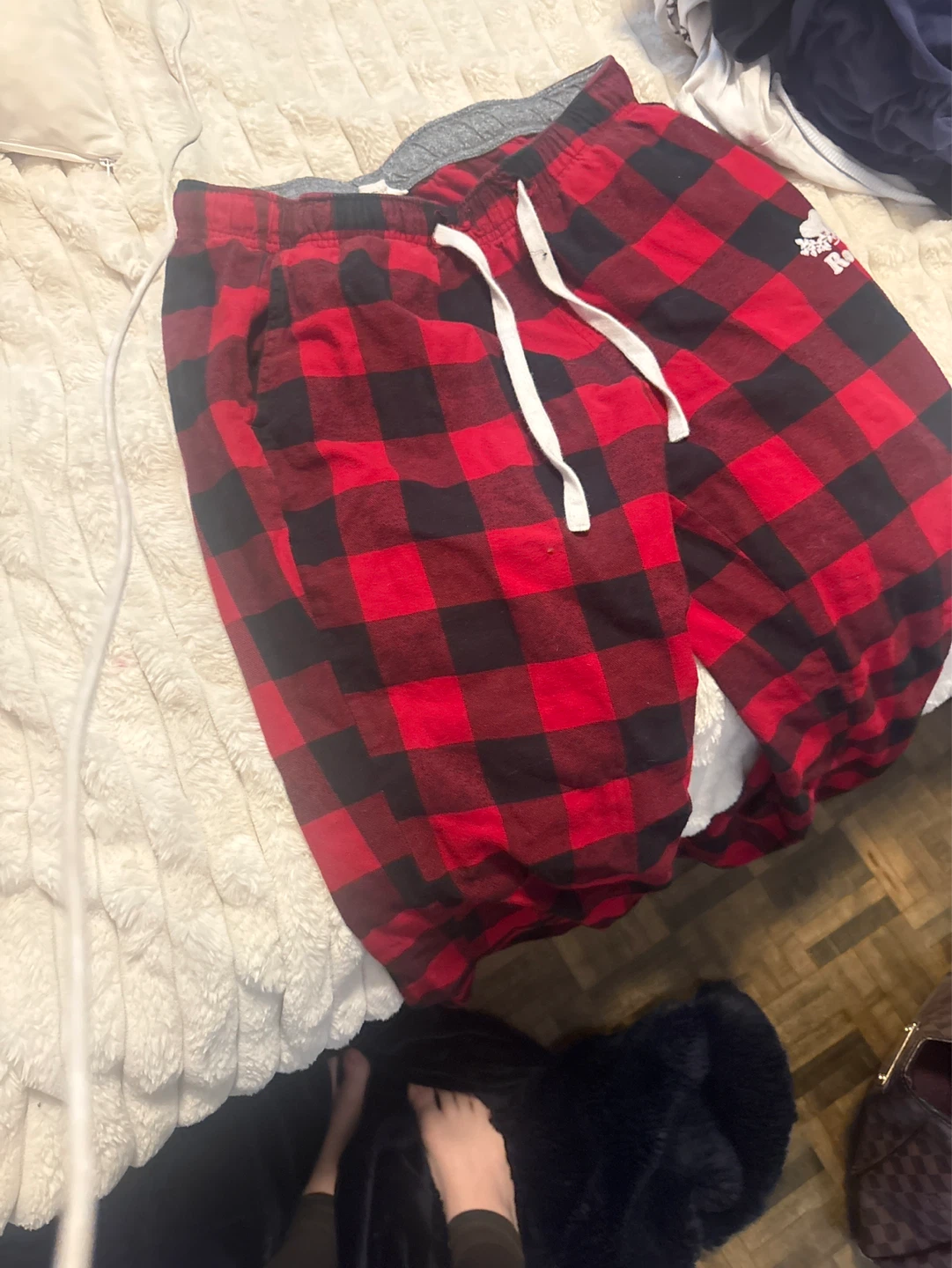 Roots Plaid Pajama Pants