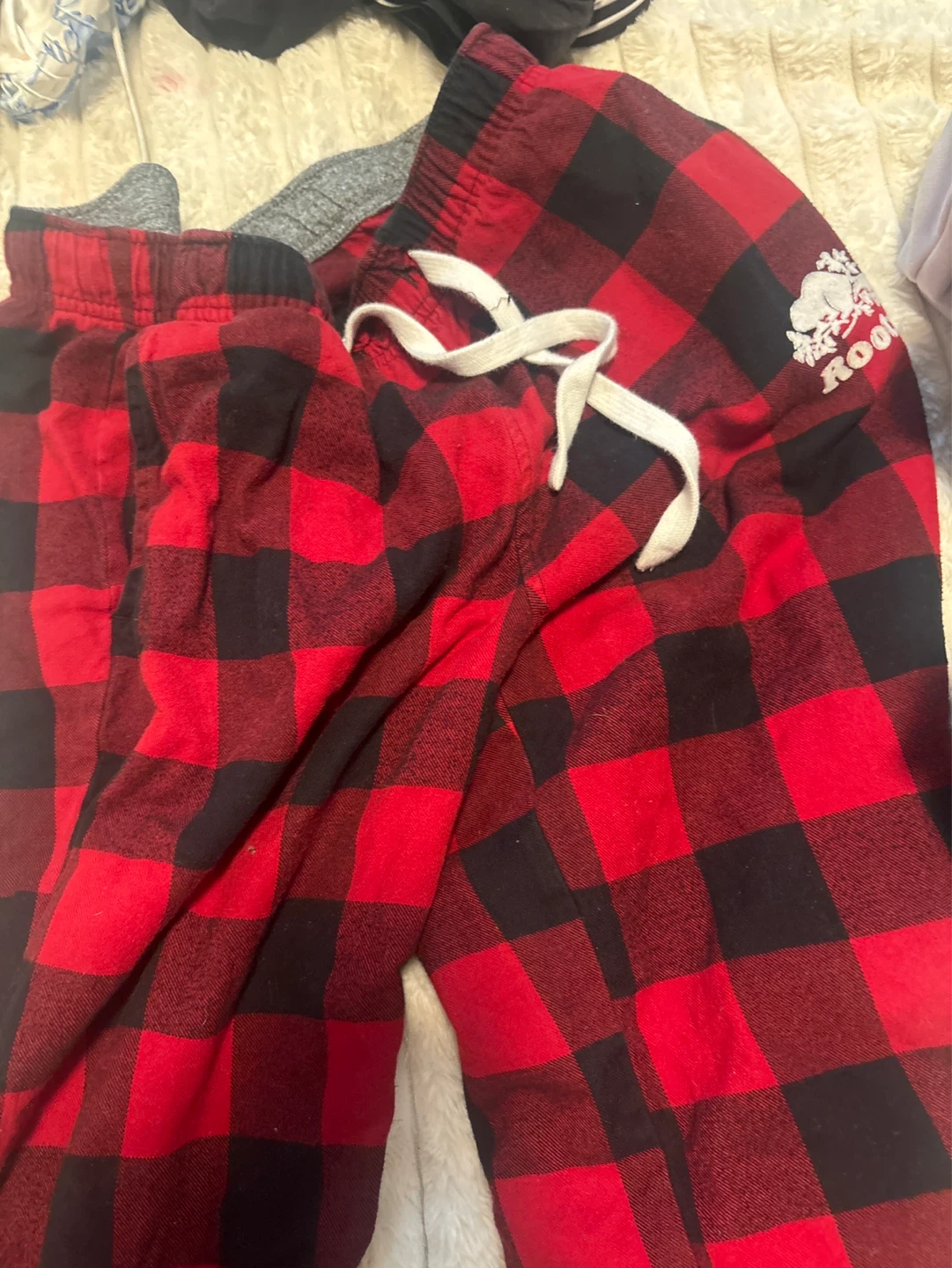 Roots Plaid Pajama Pants - photo 3
