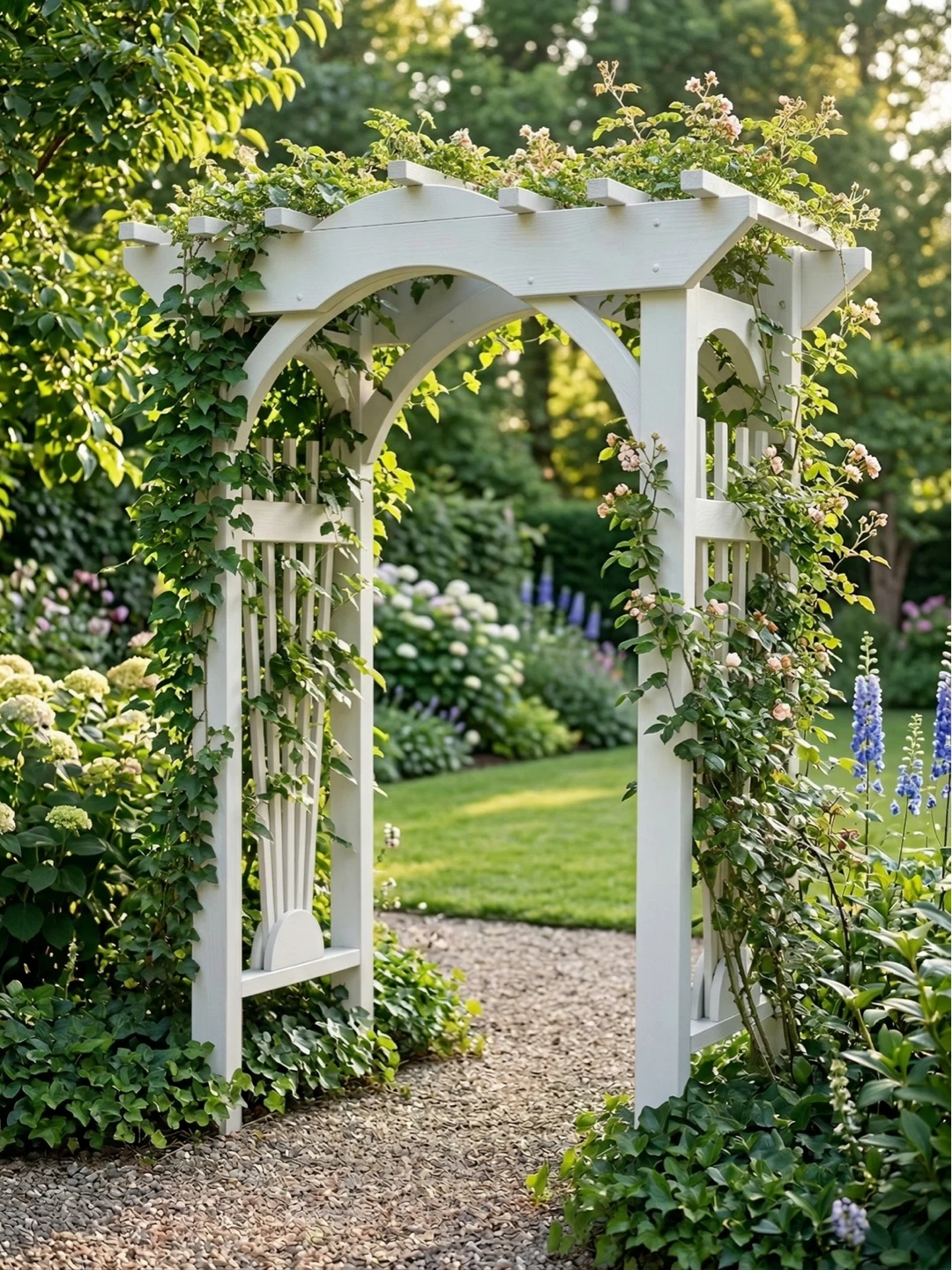 New Handcrafted Garden Arbor
