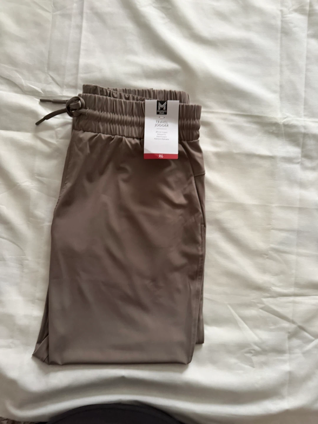 Ladies Two pairs, Travel Jogger Pants - XL (Taupe) - photo 5