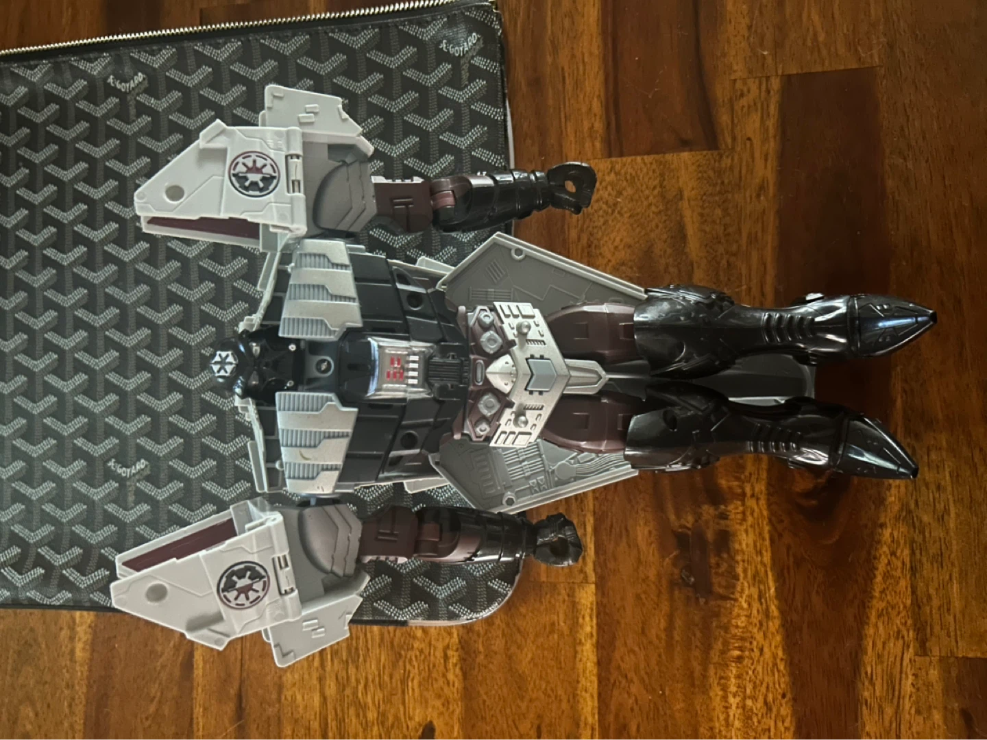 Star Wars transformers darth vader to star destroyer