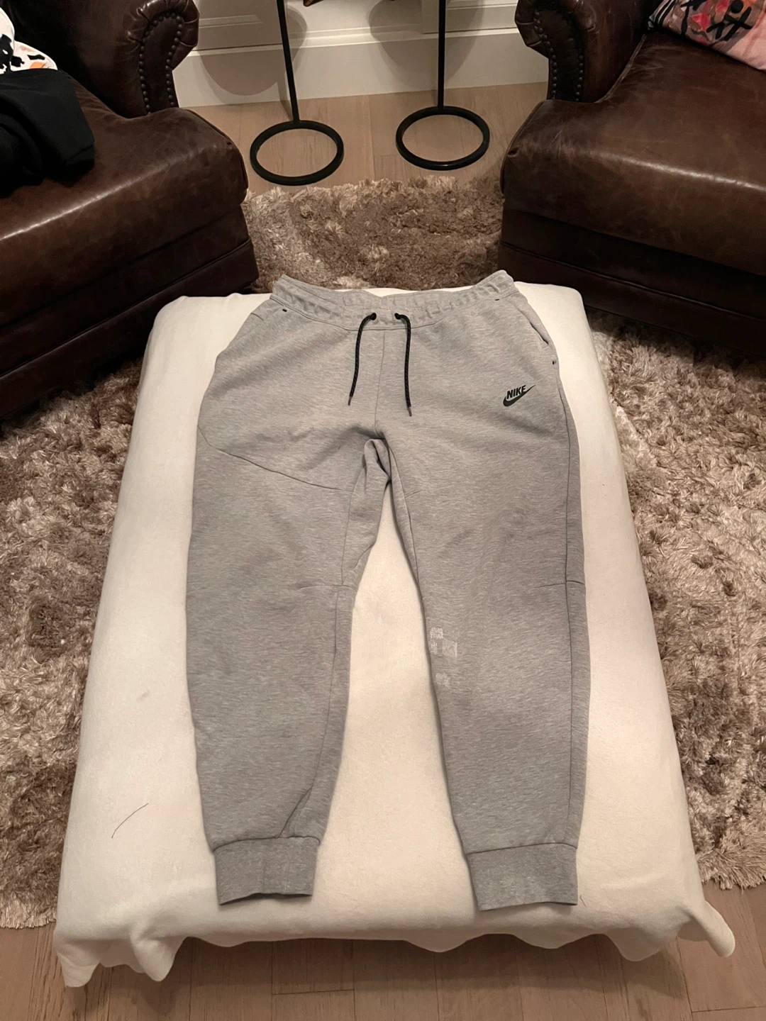 Nike Tech Fleece Joggers Grey Size L