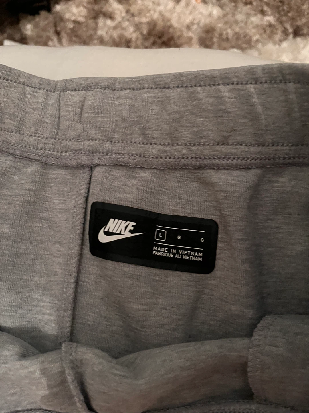 Nike Tech Fleece Joggers - Black & Grey - photo 4