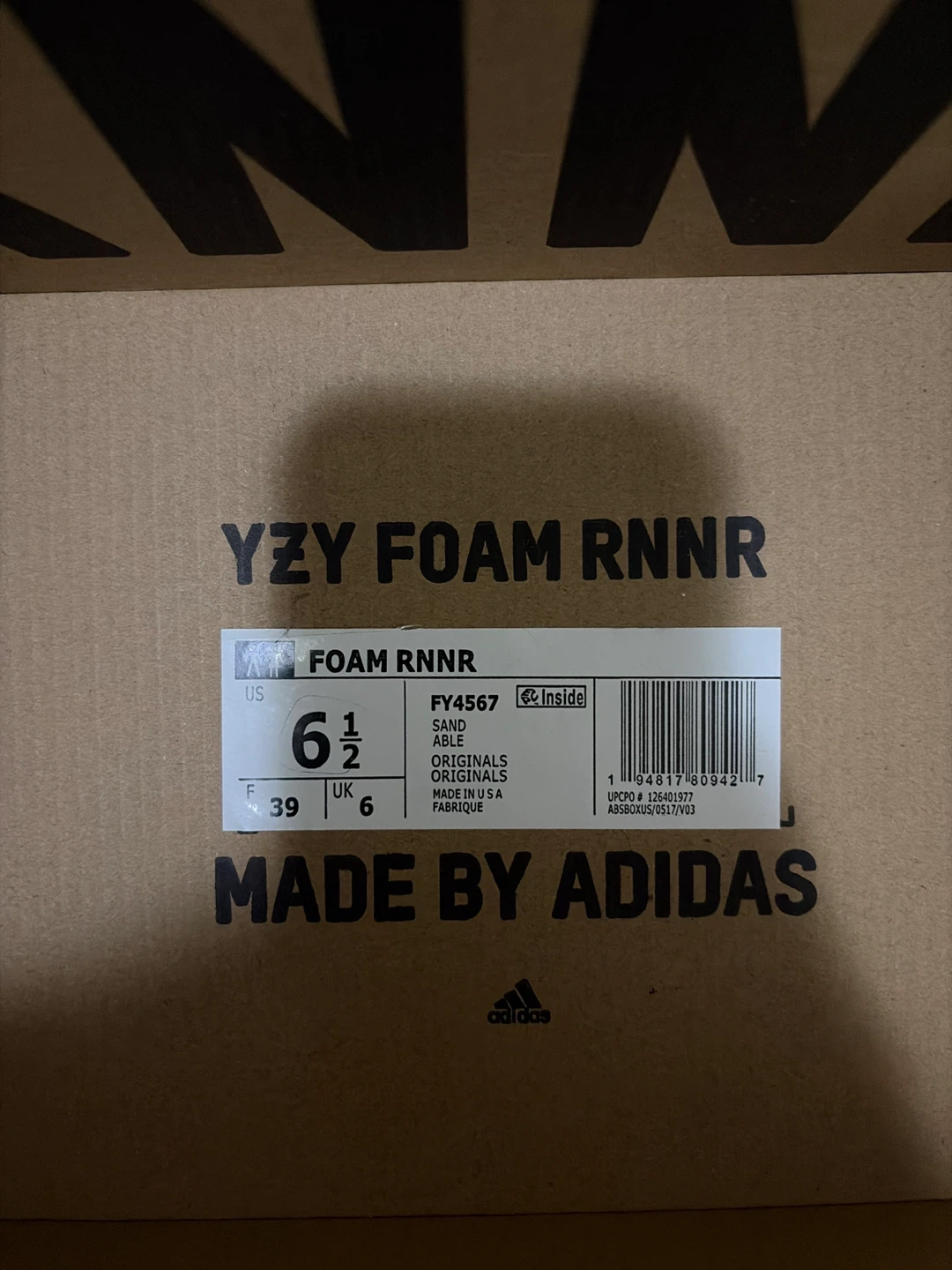 Adidas Yeezy Foam Runner Shoes - photo 2