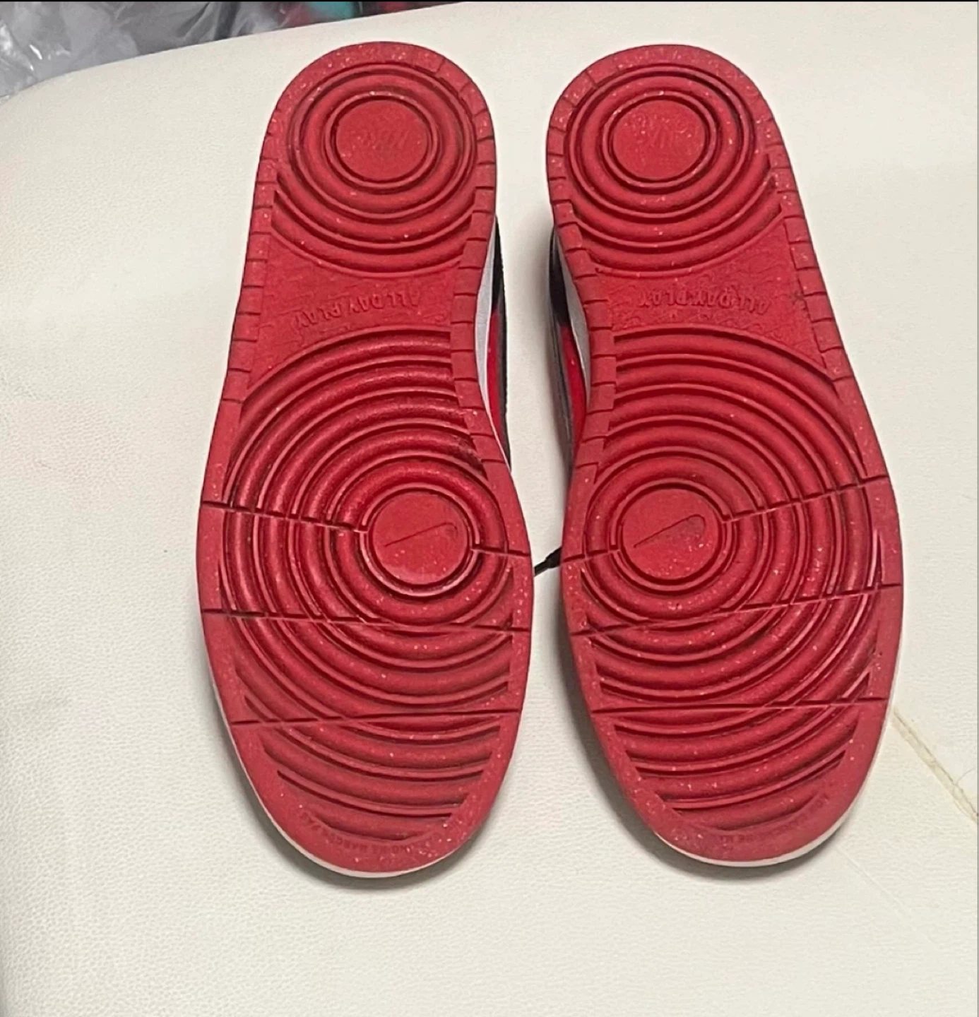 Nike Court Vision Low DVS456-600 Red/Black size 7 Youth Shoes - photo 5