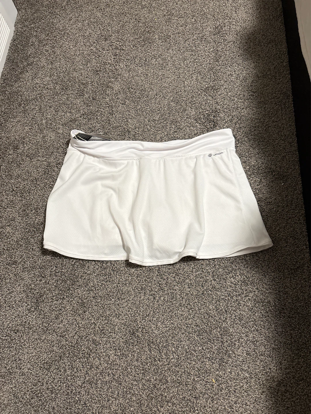 New Adidas Aeroready Club Skirt White - photo 3