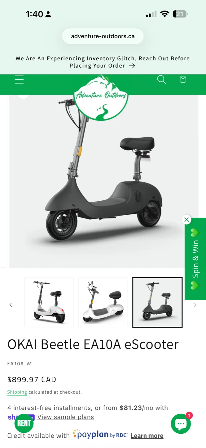 Okai e-scooter - photo 5