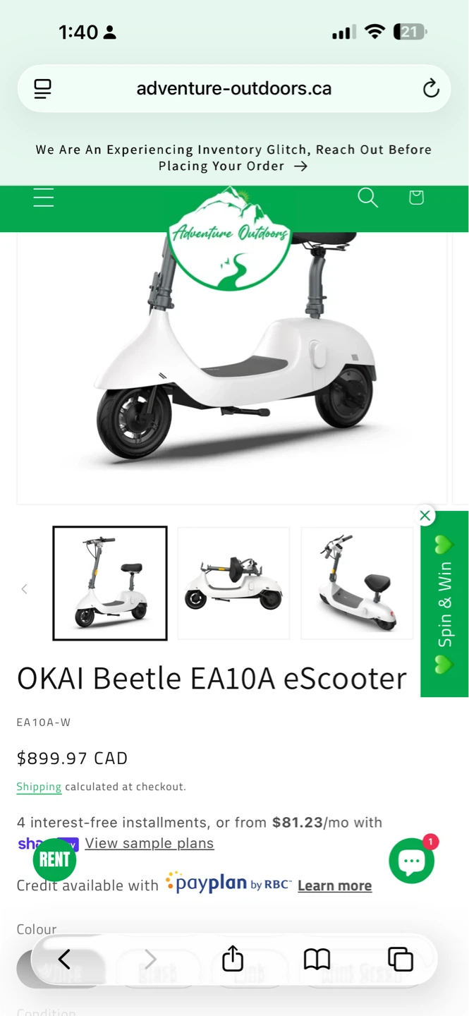 Okai e-scooter - photo 5
