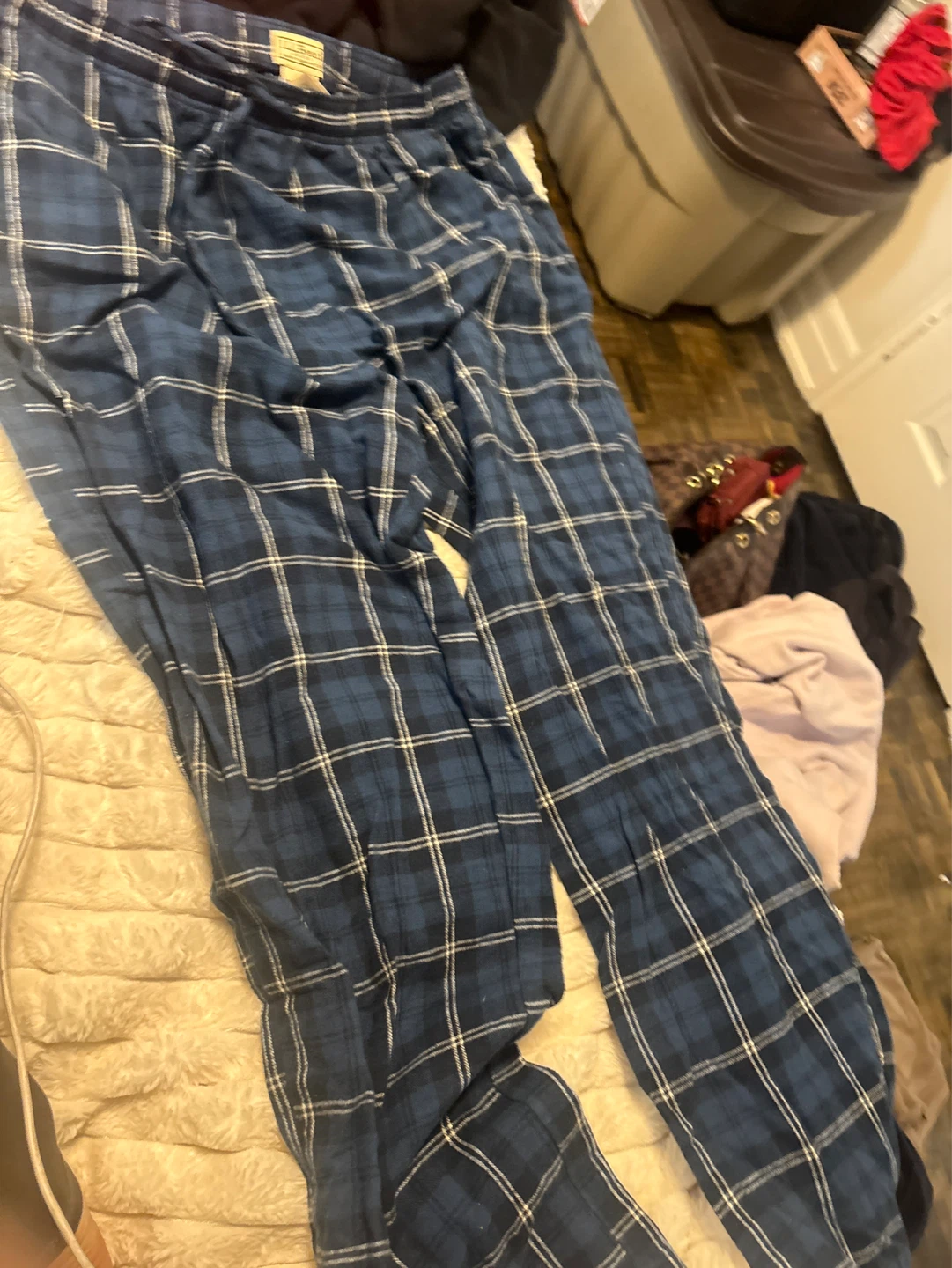 LL Bean Plaid Flannel Pajama Pants