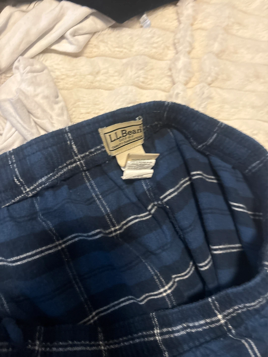 LL Bean Plaid Flannel Pajama Pants - photo 3