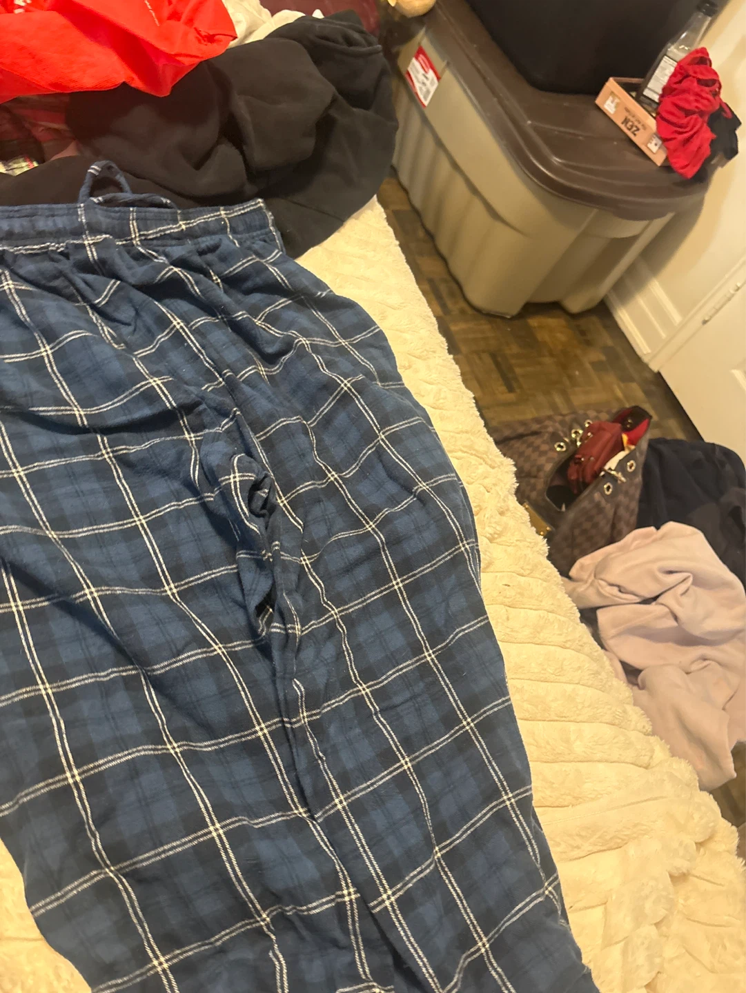 LL Bean Plaid Flannel Pajama Pants - photo 2