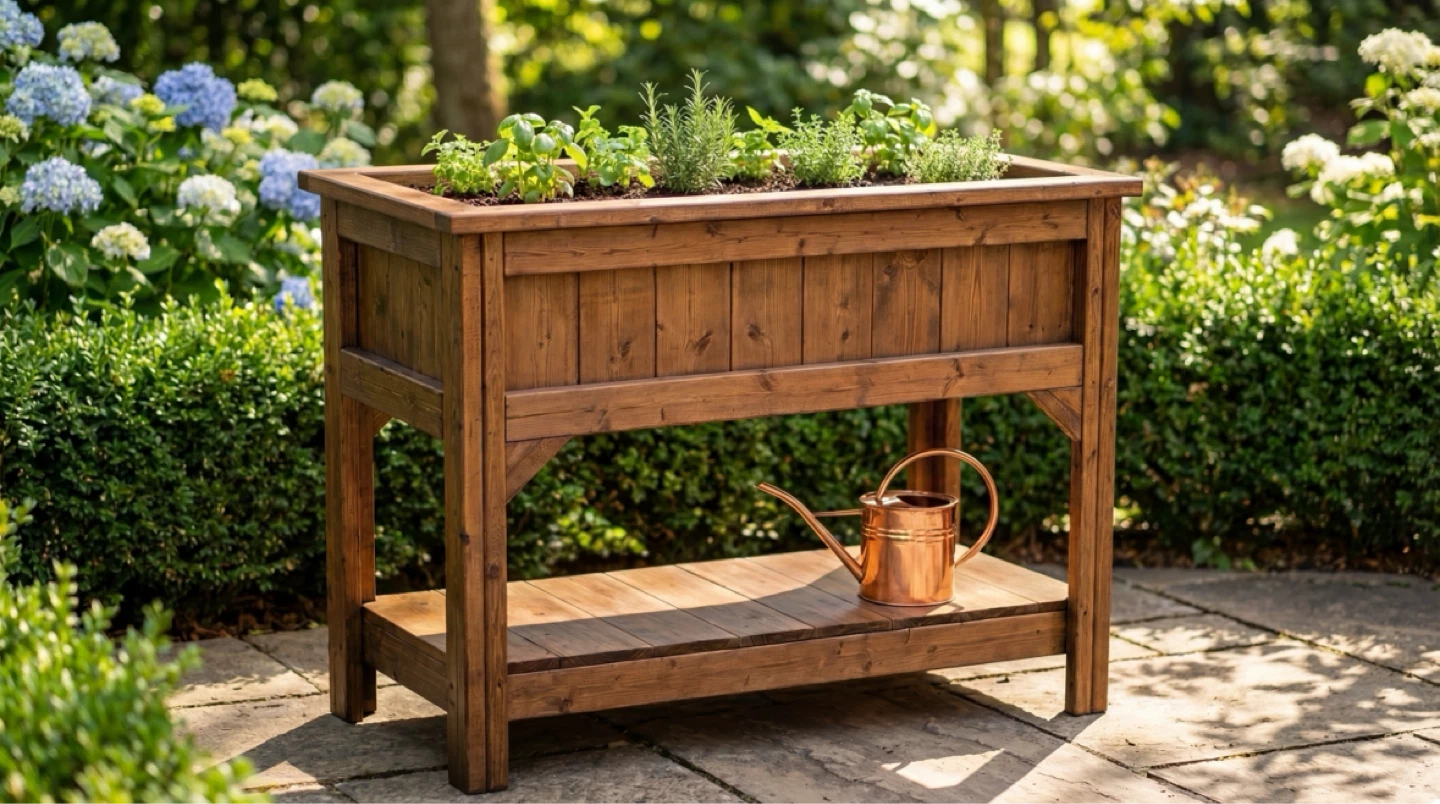 New Handcrafted Garden Planter