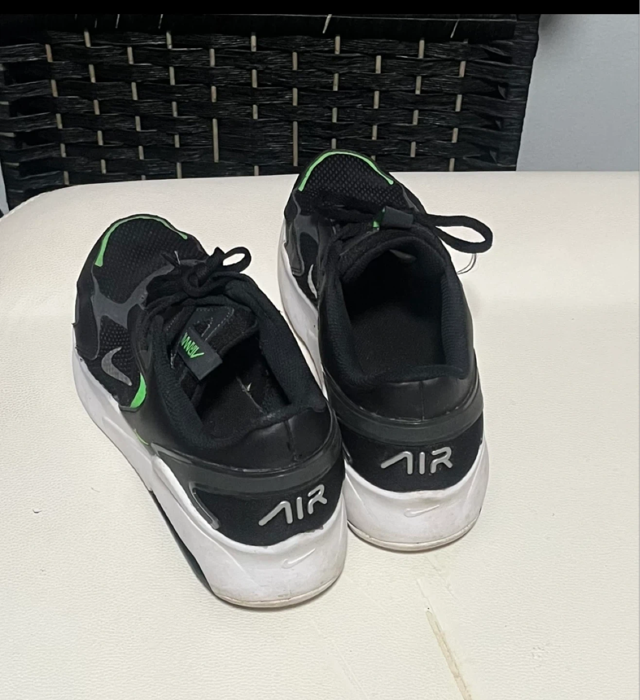 Nike Air Max 200 Black Green Shoes size 7 men - photo 4