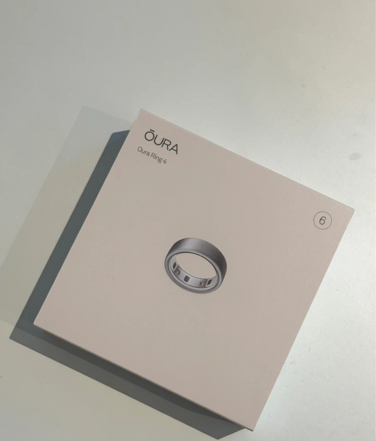Brand New Oura Ring 4 (Size 6 Brushed Silver)