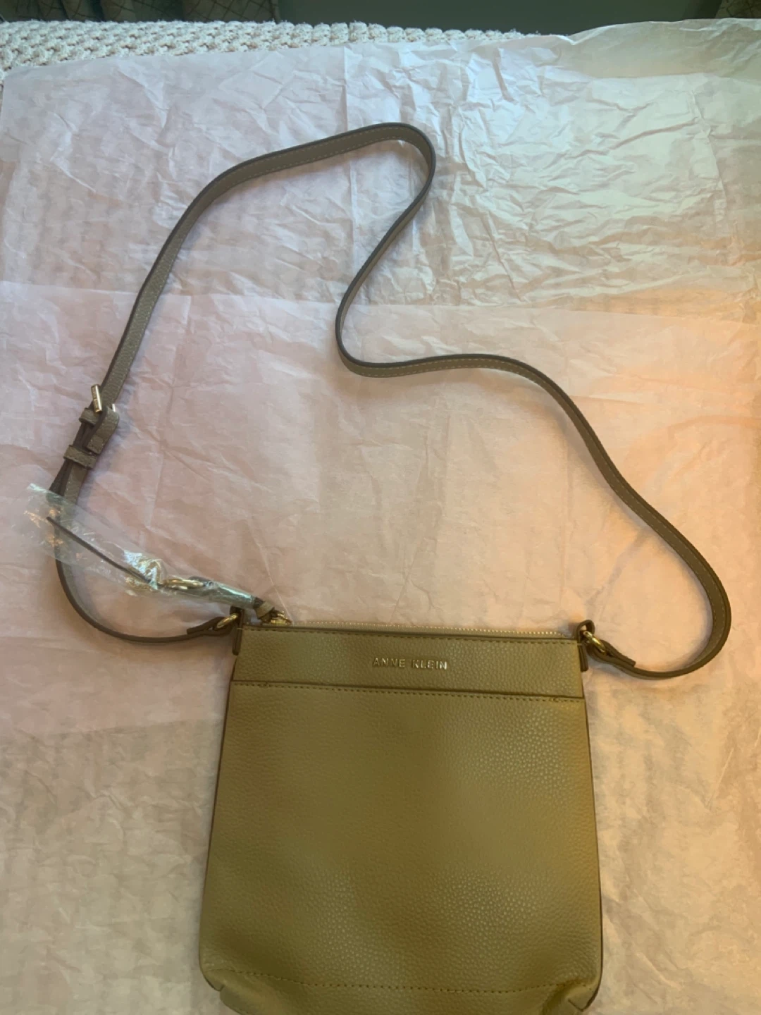 New Anne Klein Pebbled Crossbody Bag - photo 3
