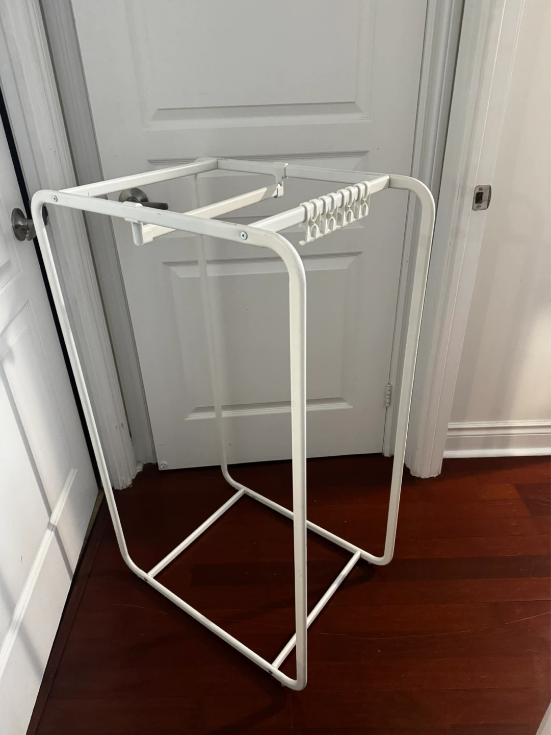 White Metal Drying Rack