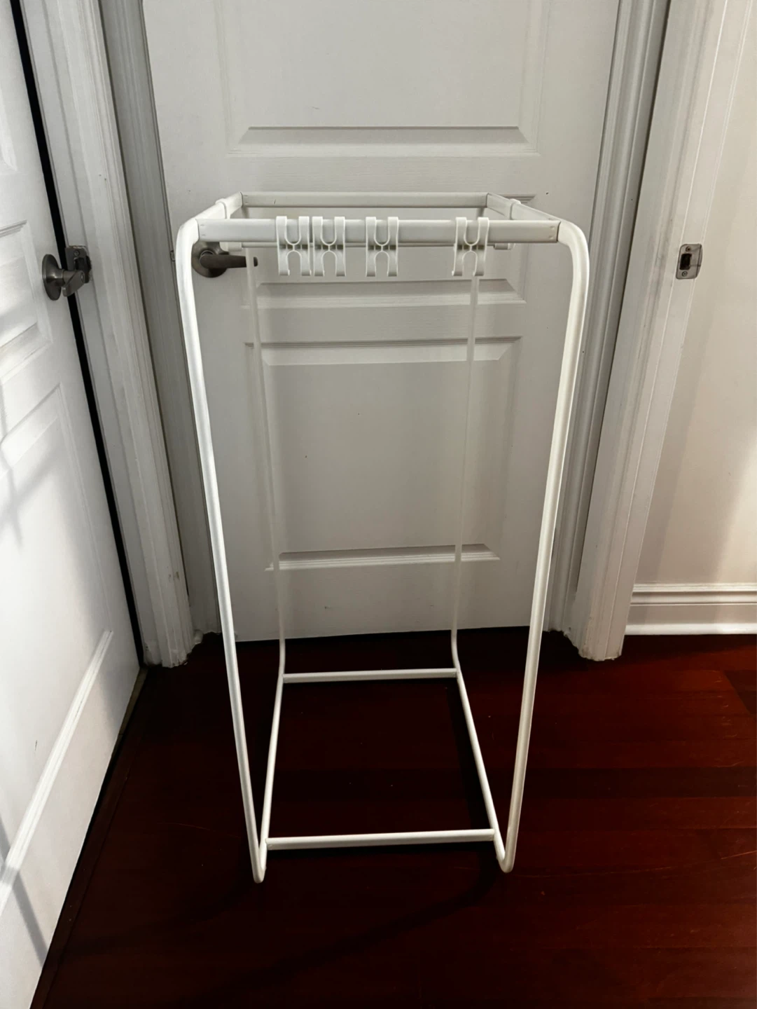 White Metal Drying Rack - photo 2