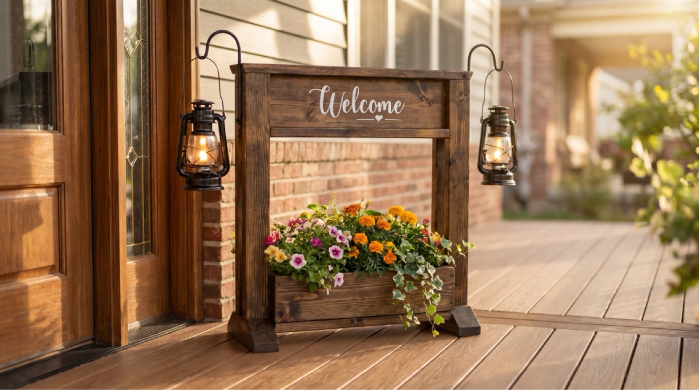 New Welcome Sign for entry way