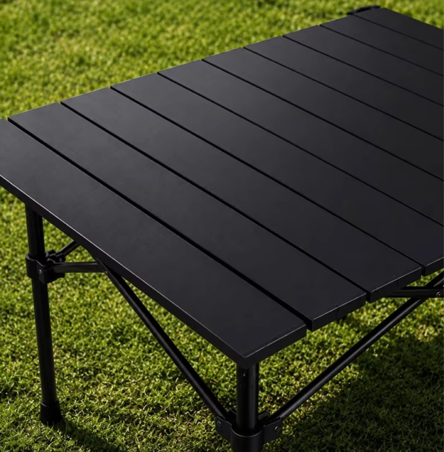 Black Folding Camping Table with Carry Bag (BRAND NEW IN BOX) - photo 2