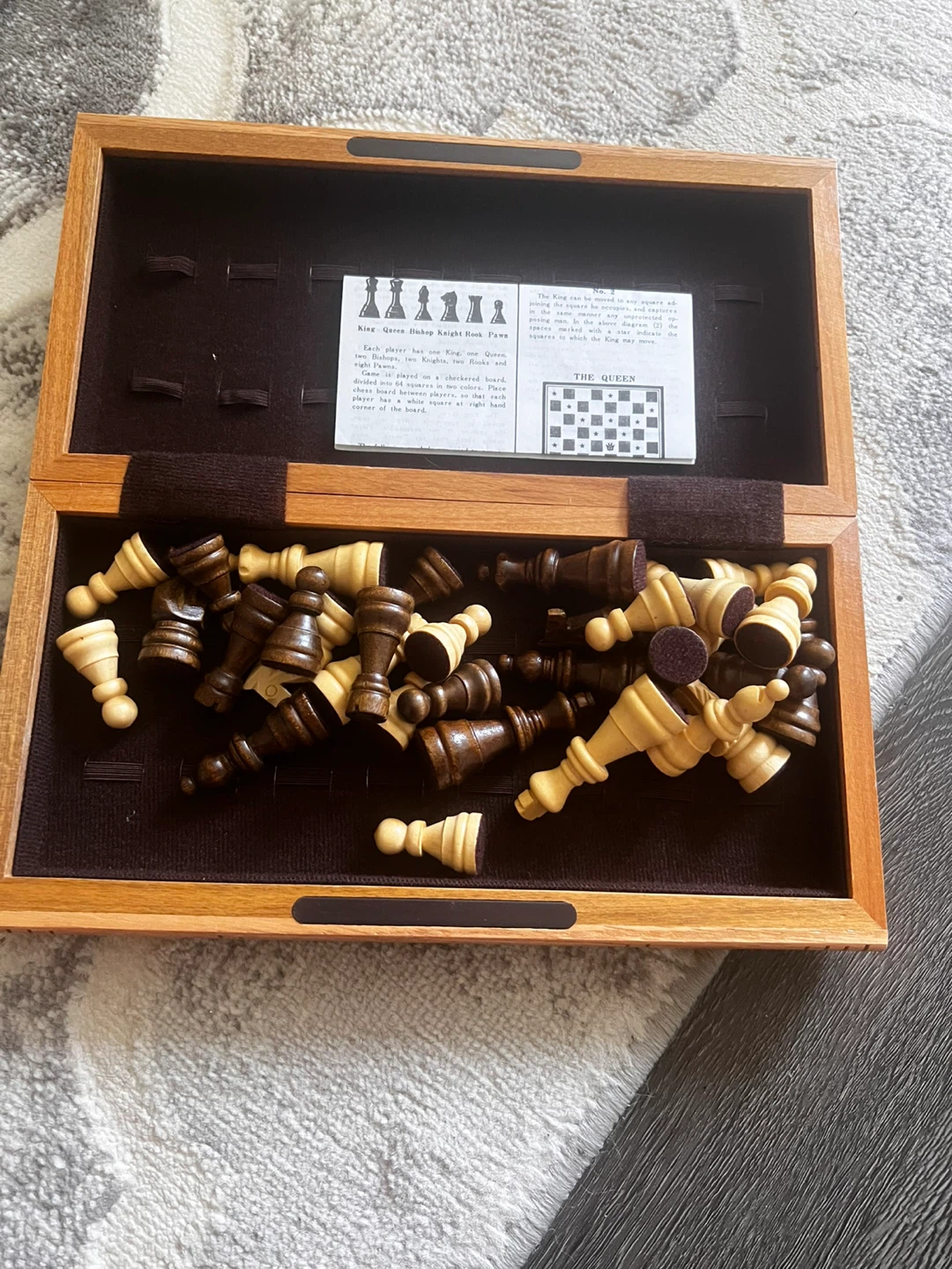 Wooden Chess Set - photo 2