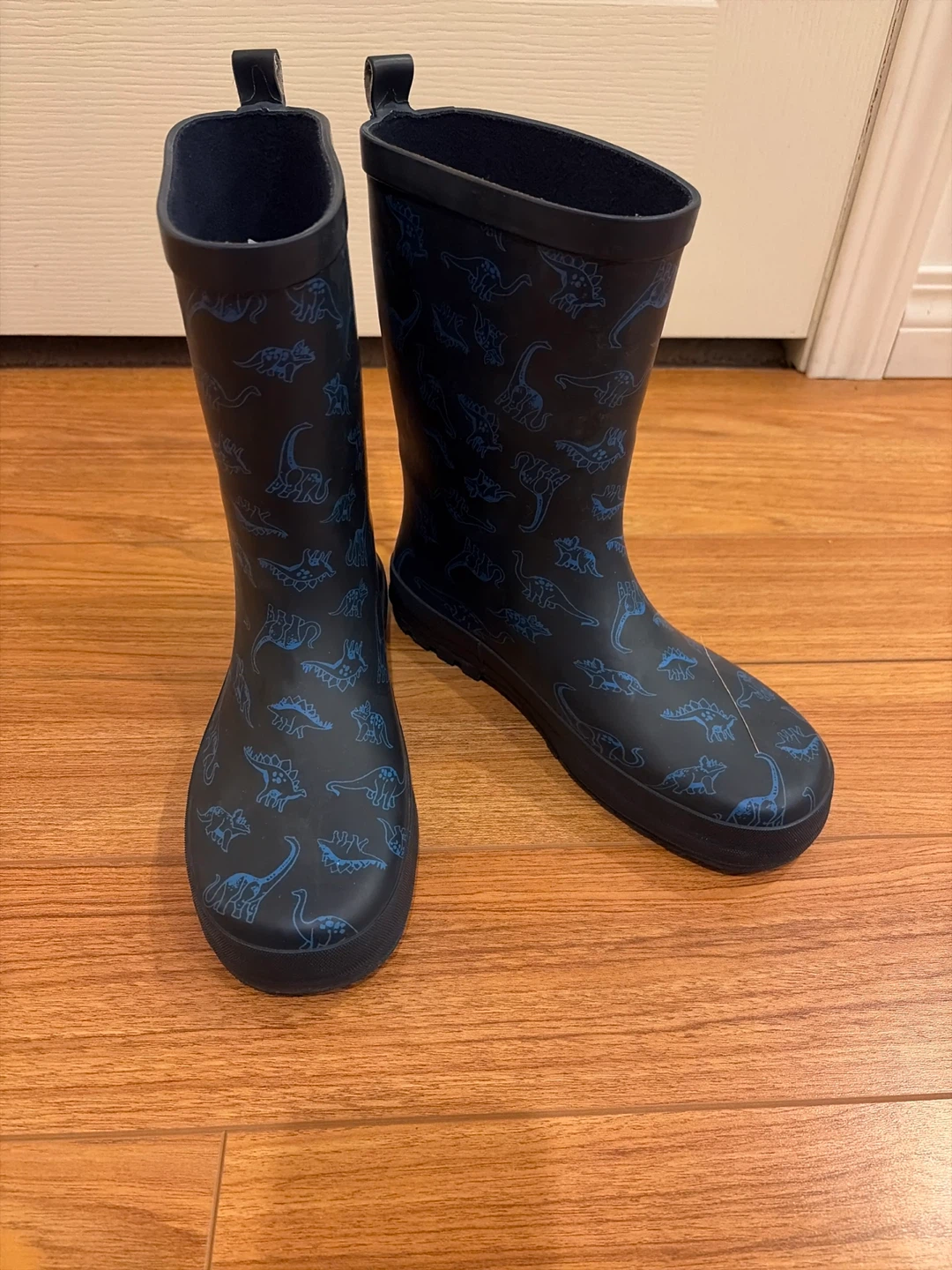 Black Dinosaur Rain Boots - Kids Size 5 - photo 3