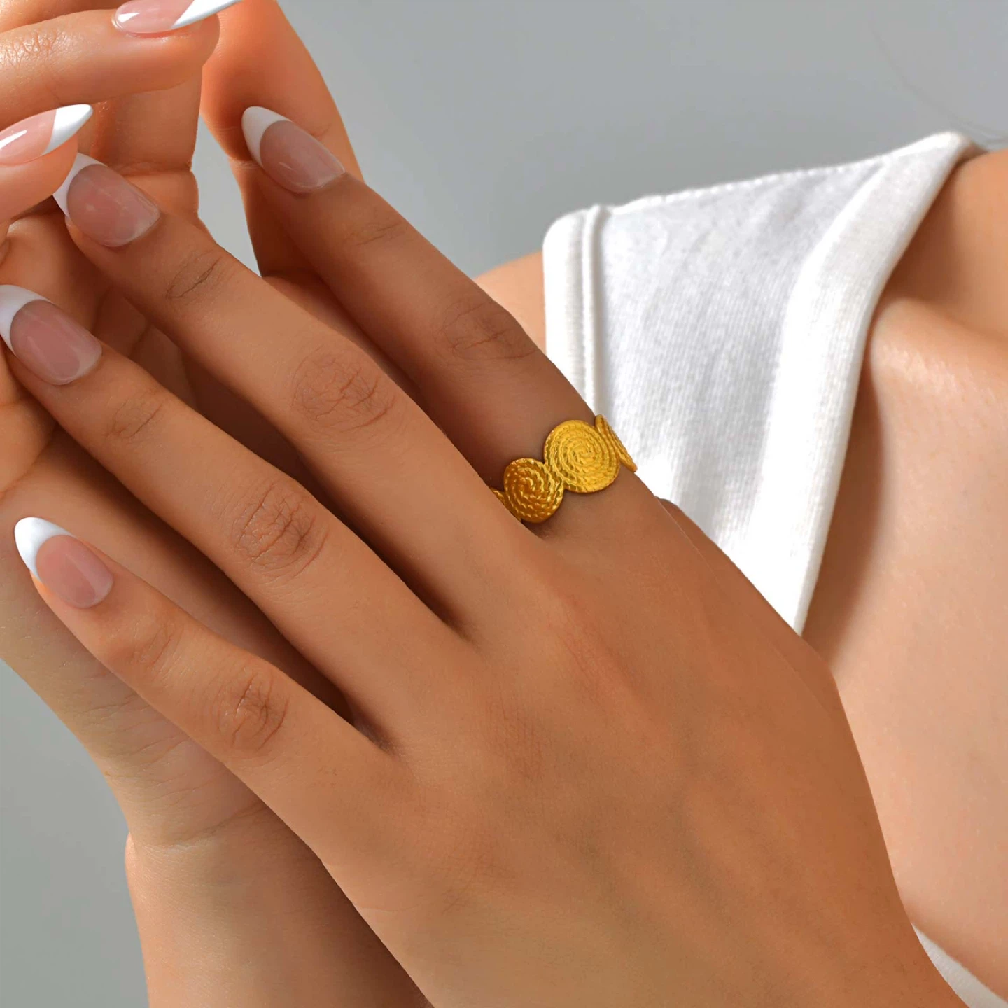 Minimal Gold Stack Rings (4 Styles) - photo 4