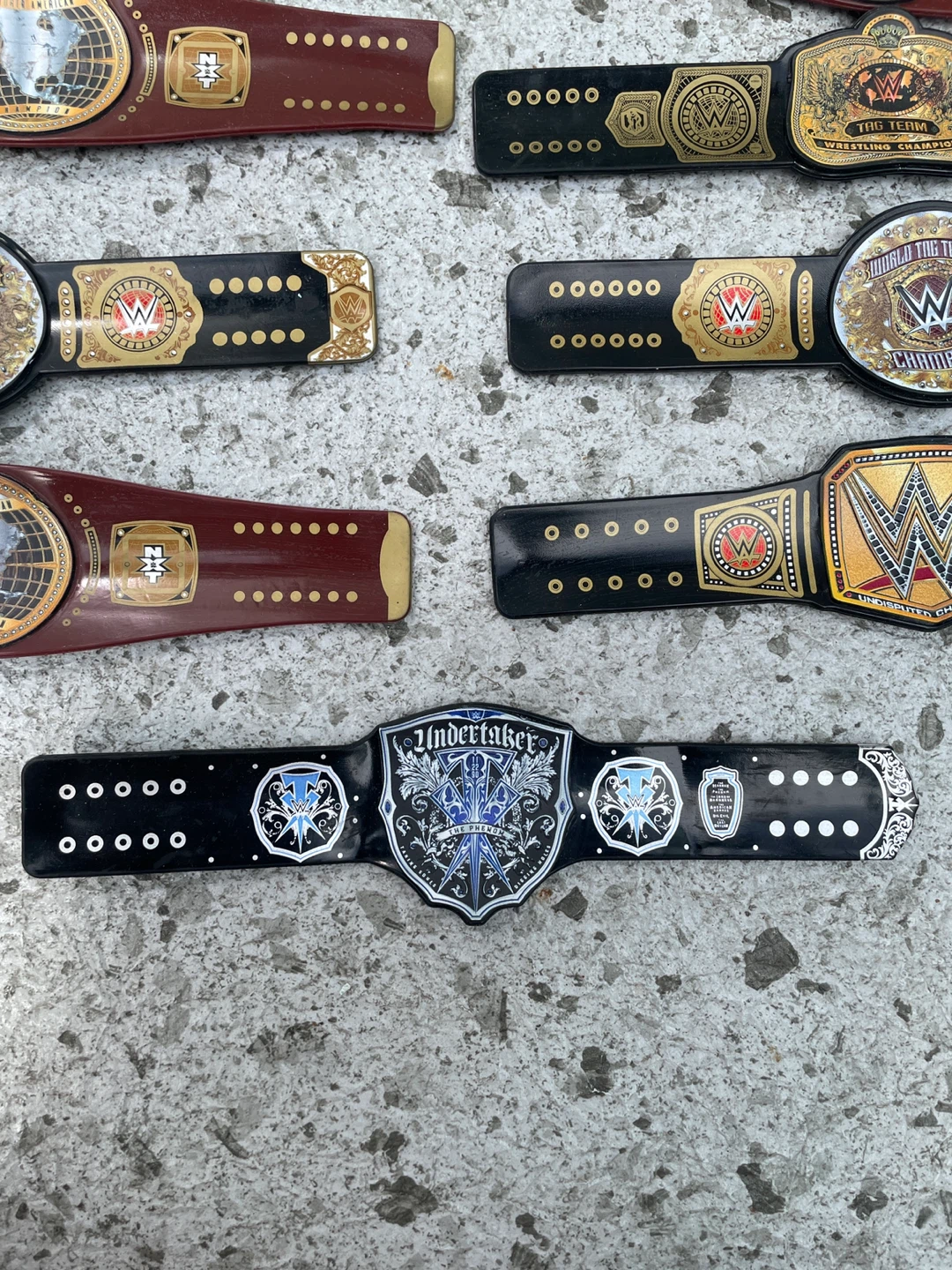 WWE Championship Replica Belts (Set of 12) - photo 4