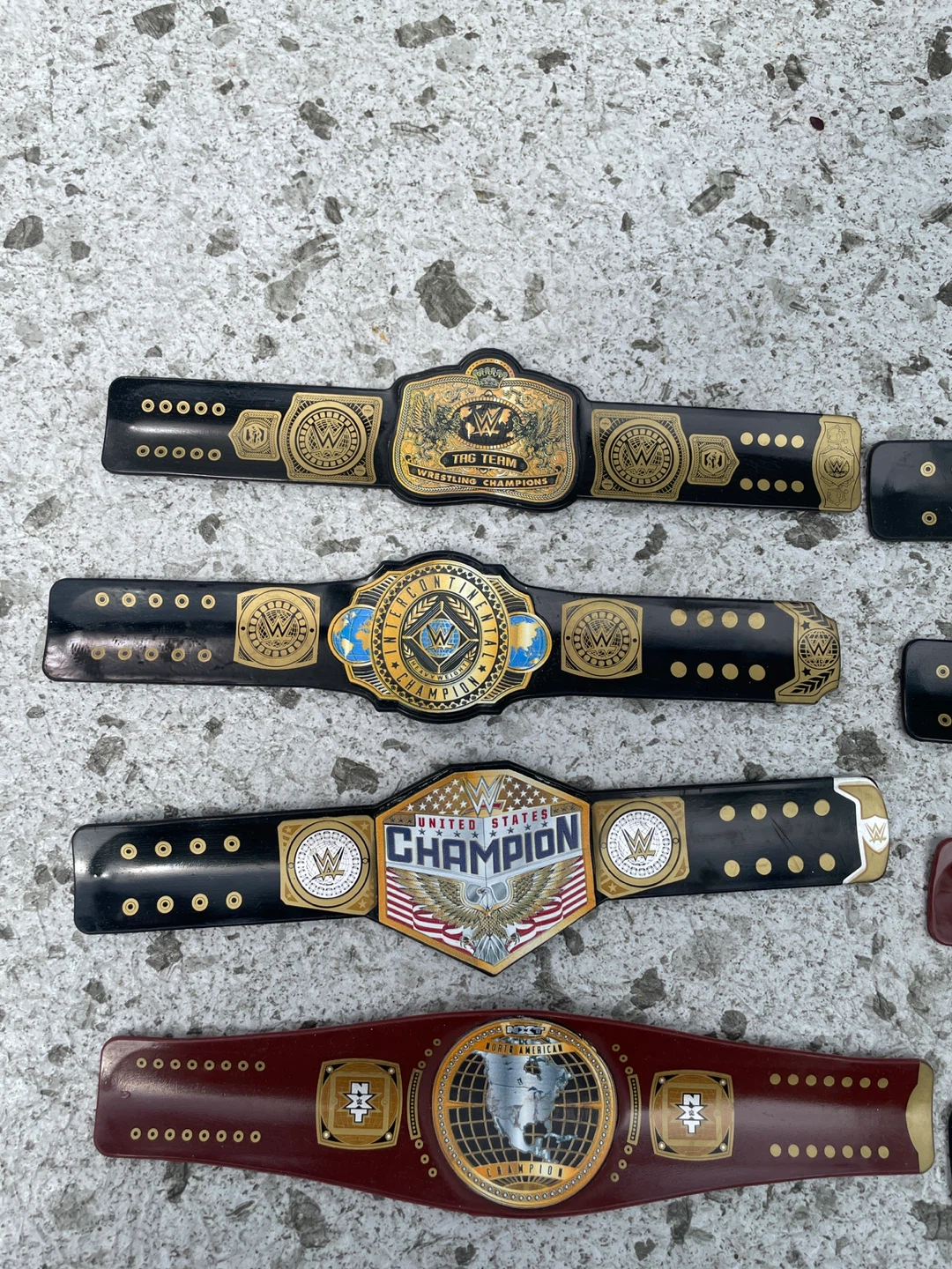 WWE Championship Replica Belts (Set of 12) - photo 2