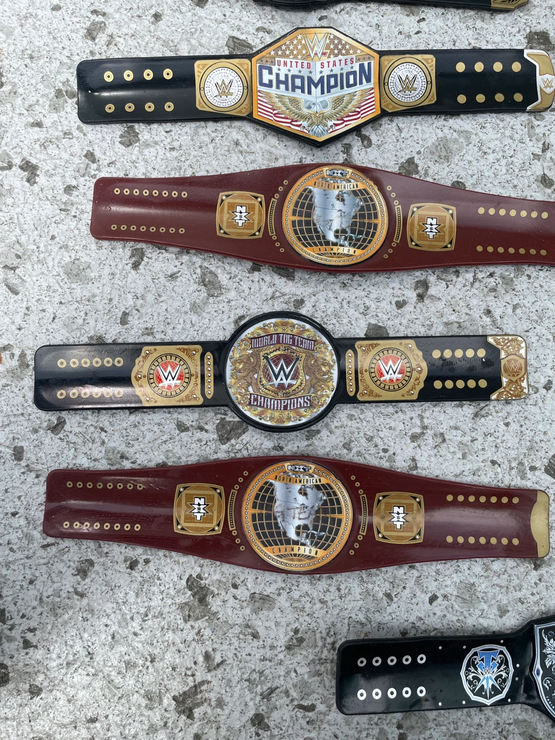 WWE Championship Replica Belts (Set of 12) - photo 3