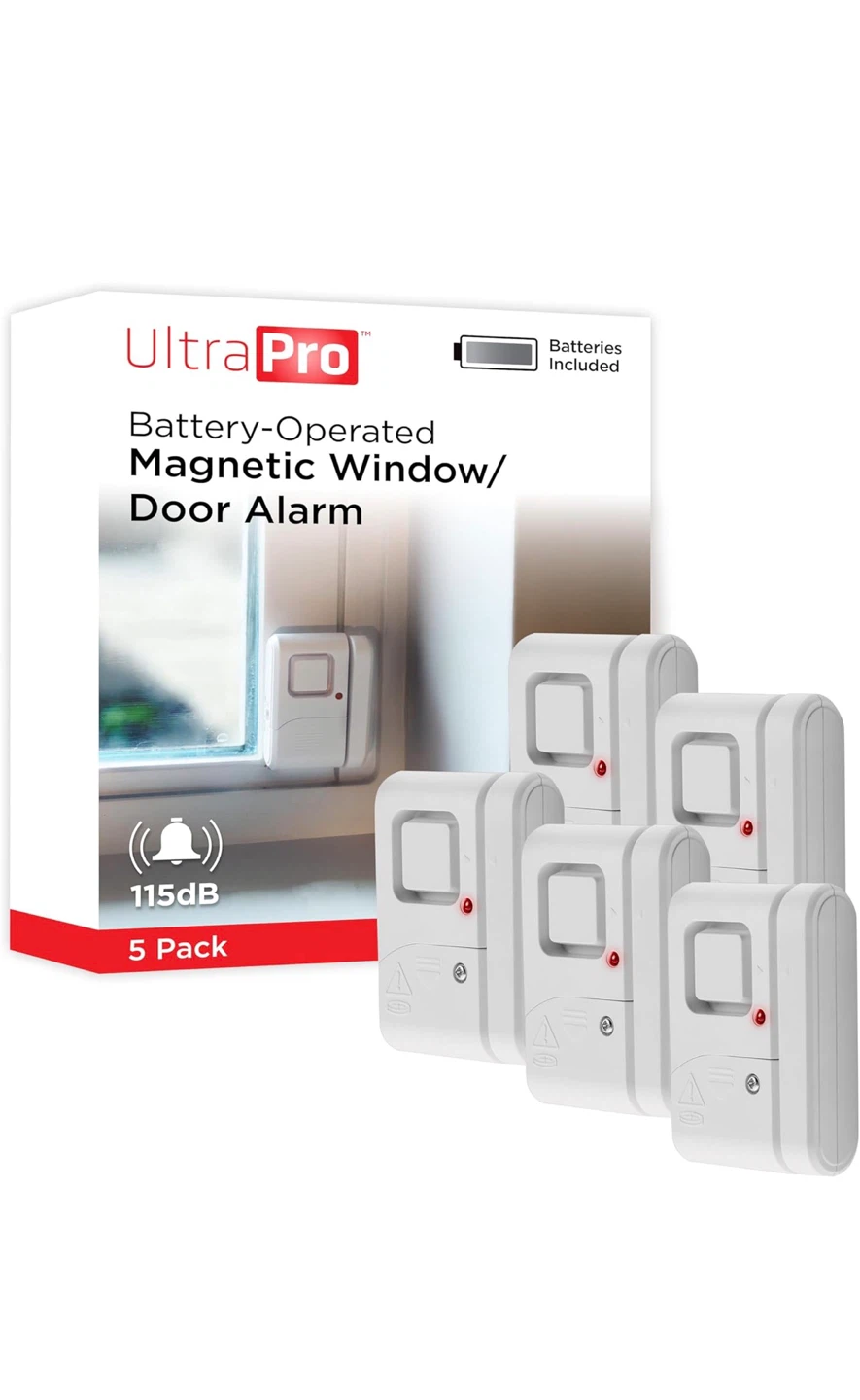 Ultra Pro Magnetic Window/Door Alarm 5 Pack