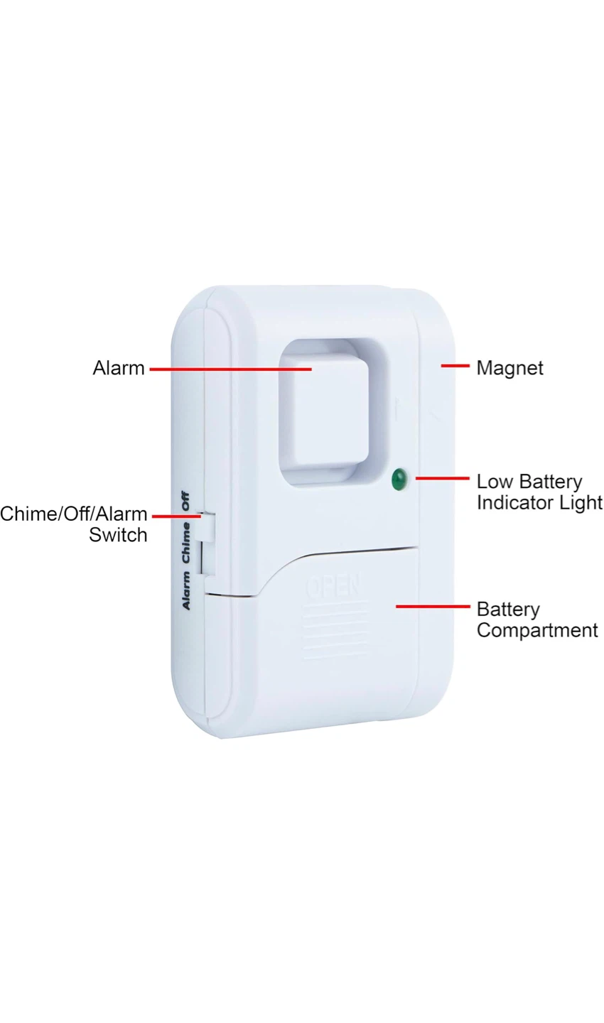 Ultra Pro Magnetic Window/Door Alarm 5 Pack - photo 3