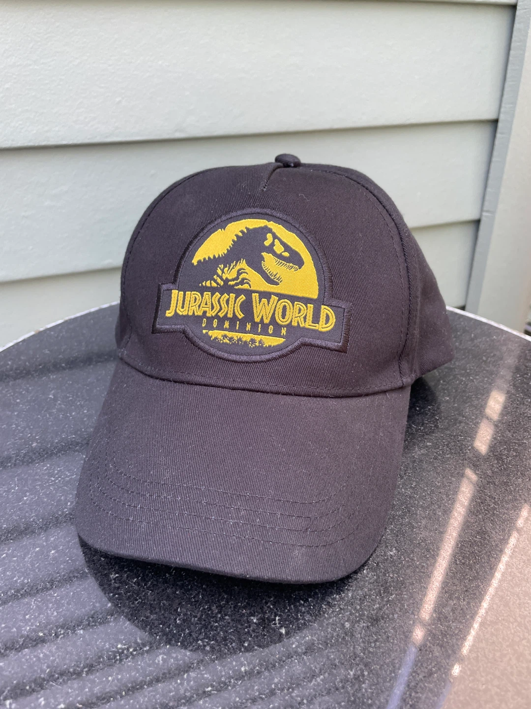 Jurassic World Dominion Black Baseball Cap