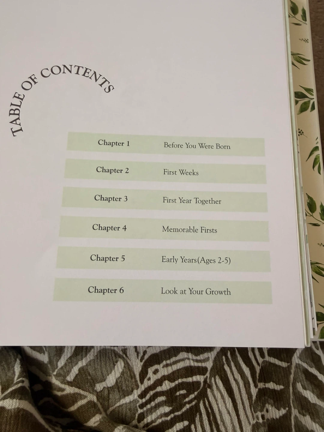 New Baby's First Five Years Memory Book - photo 4