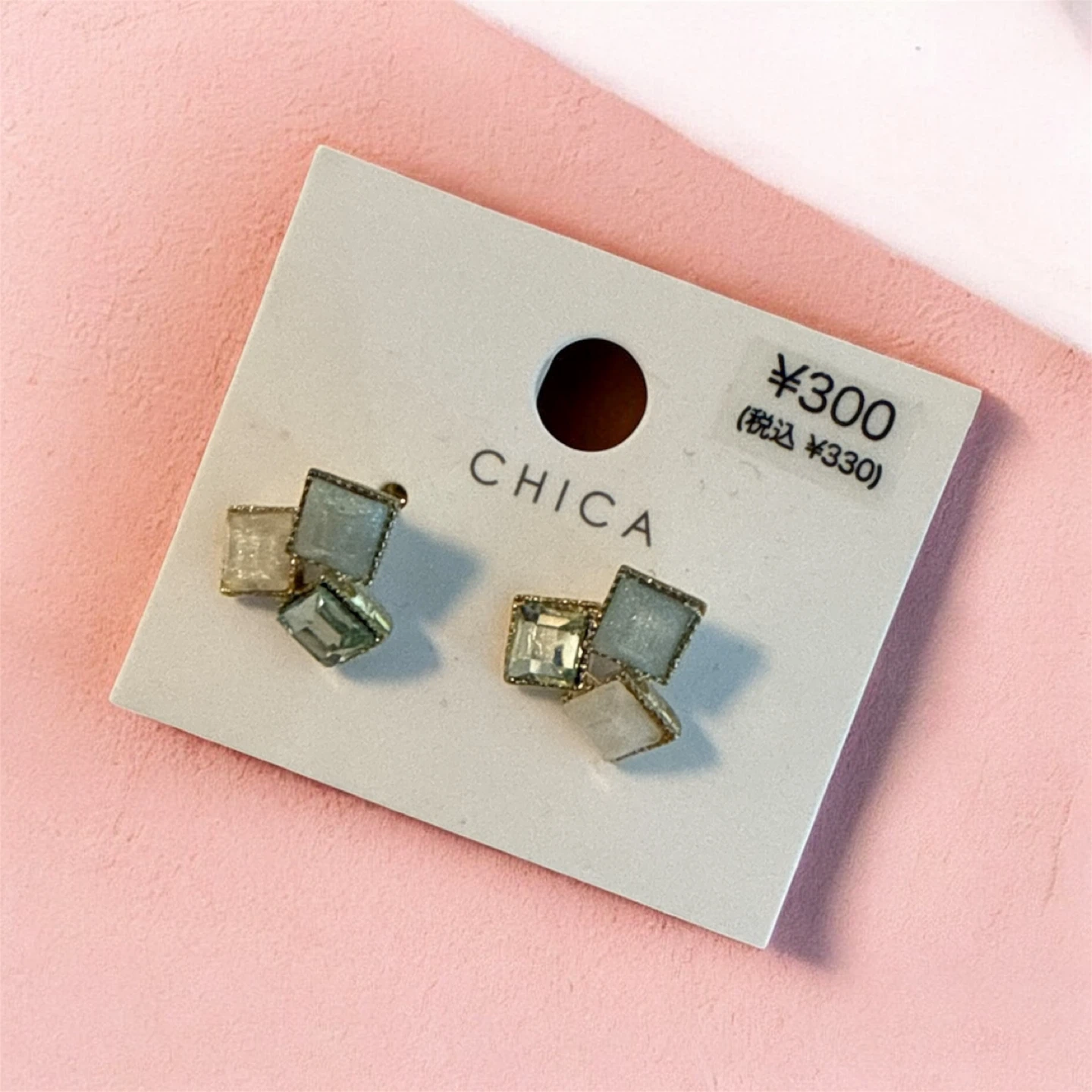 3 Coins Stud Earrings