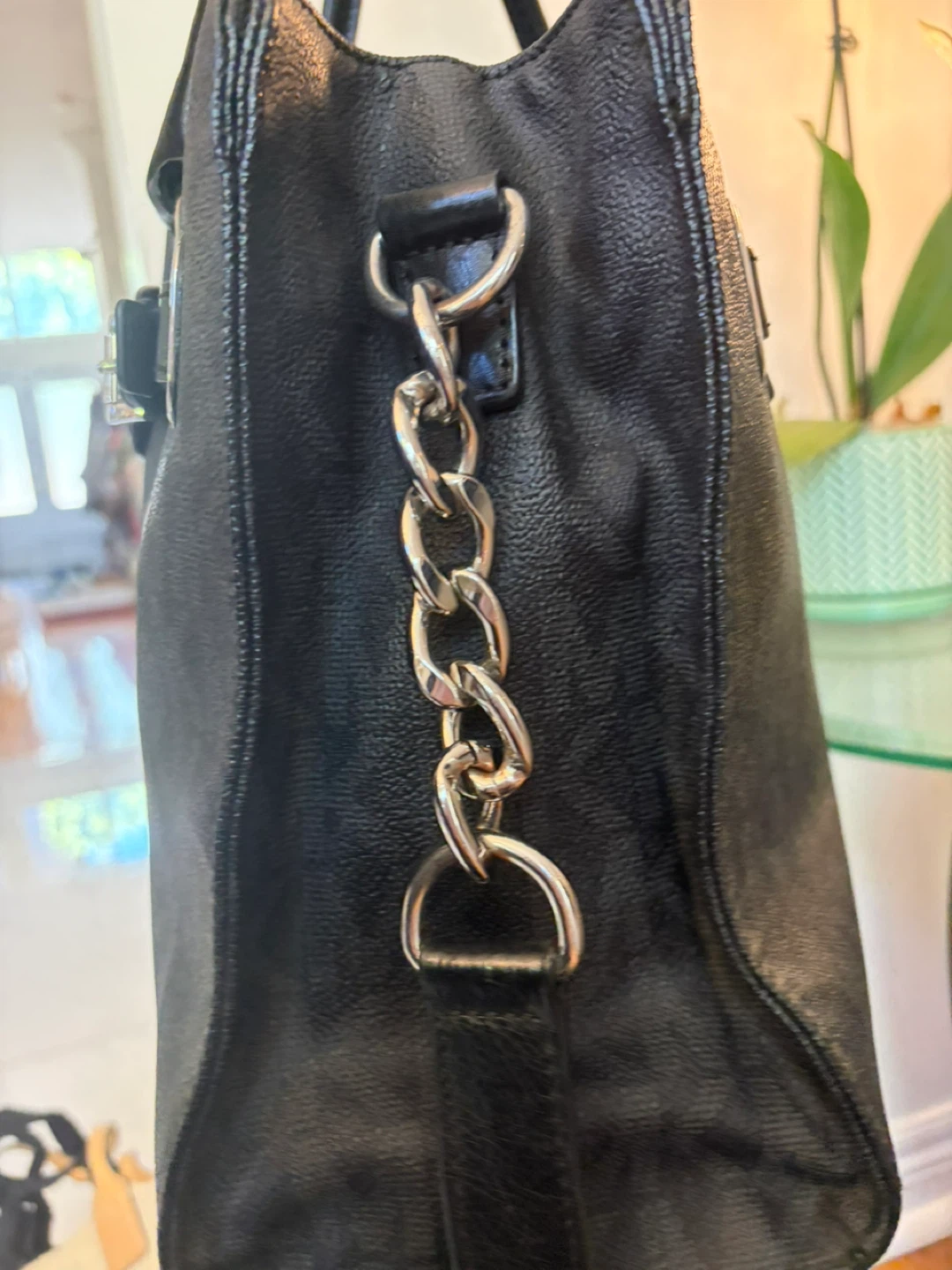 Michael Kors Black Leather Tote Bag - photo 5