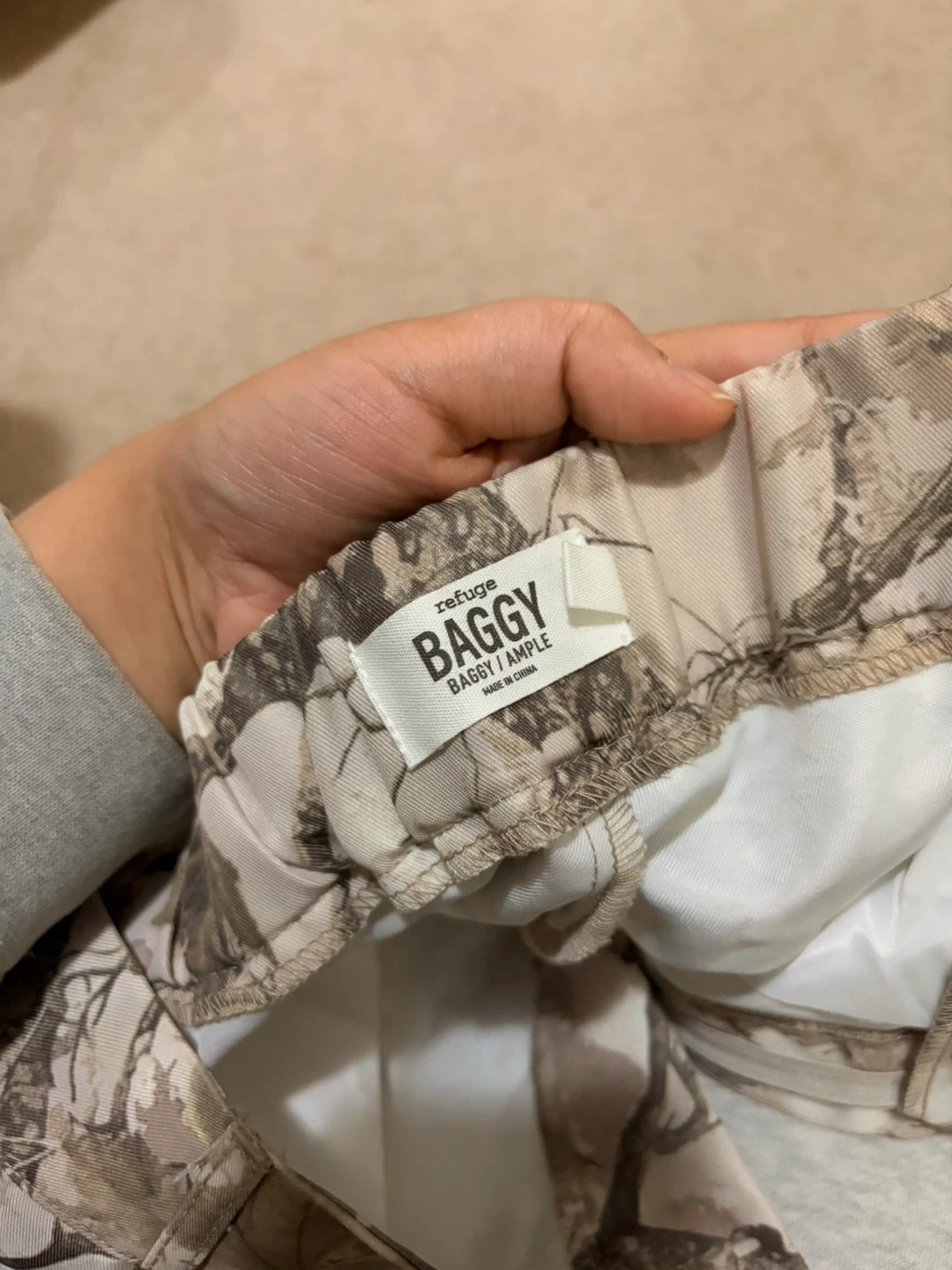 Urban Behaviour Baggy Camouflage Pants - photo 3