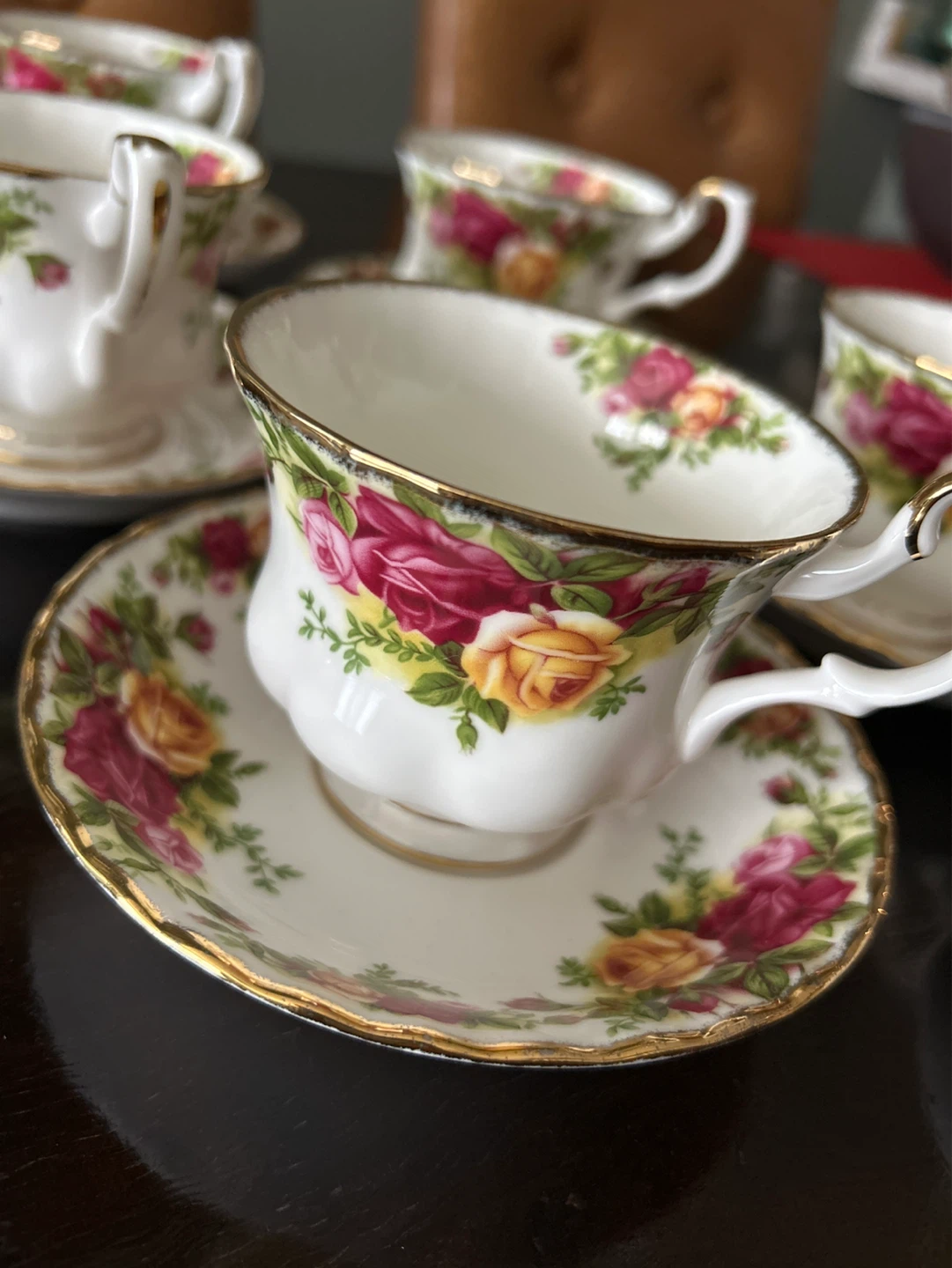 Royal Albert Old Country Roses Tea Set - photo 4