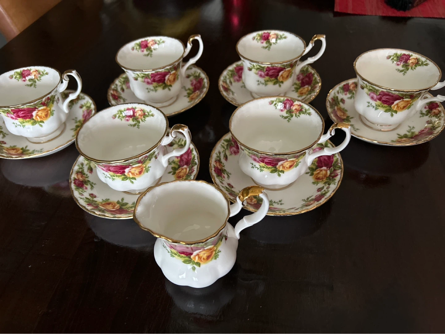 Royal Albert Old Country Roses Tea Set