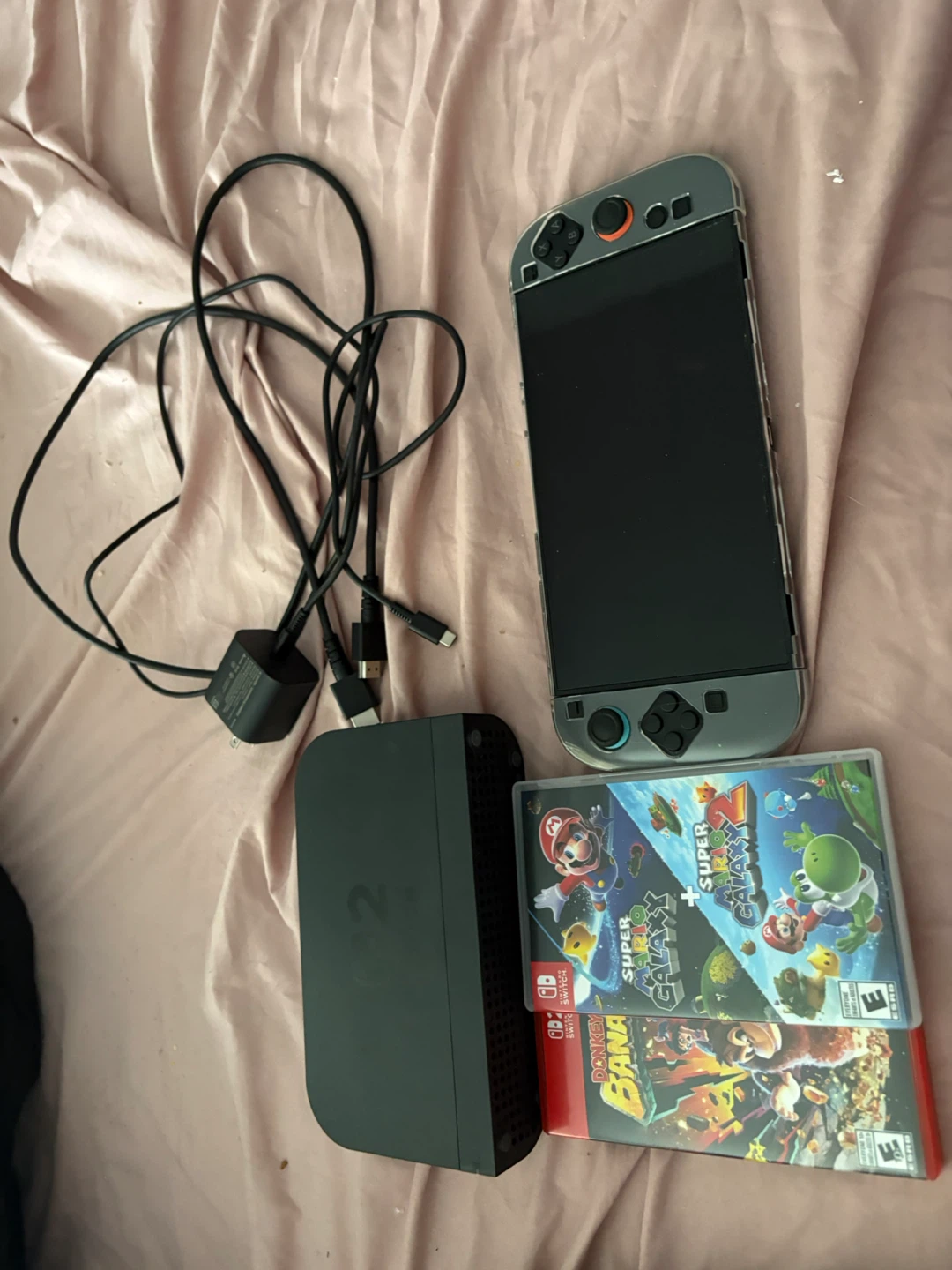 Nintendo Switch Console with Games - photo 5