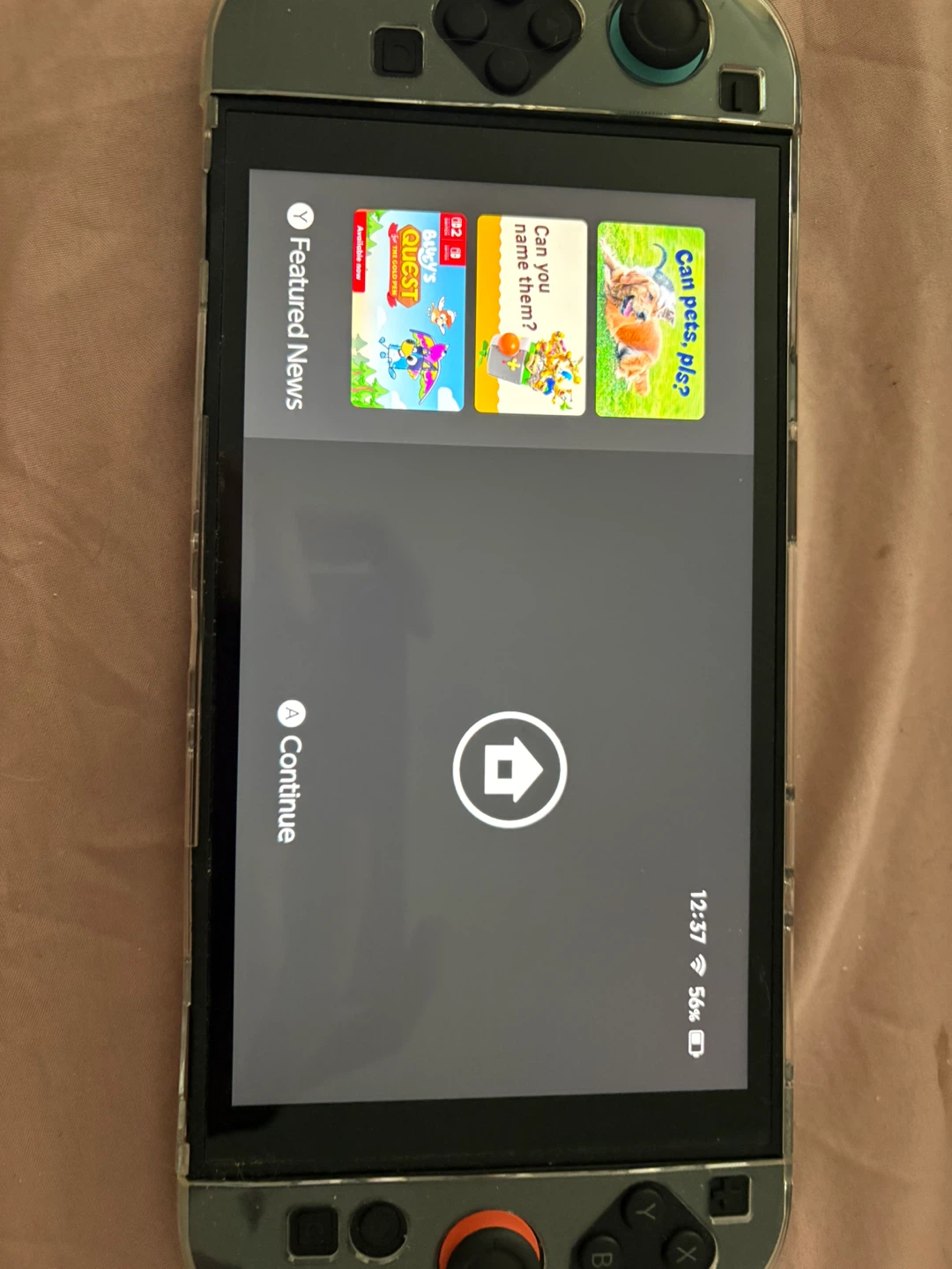Nintendo Switch Console with Games - photo 2