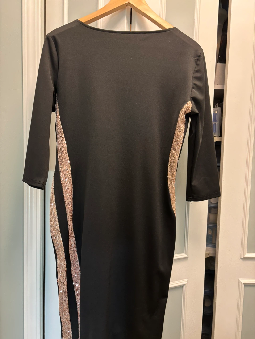 ChicMe  Black Sequin Dress - photo 3